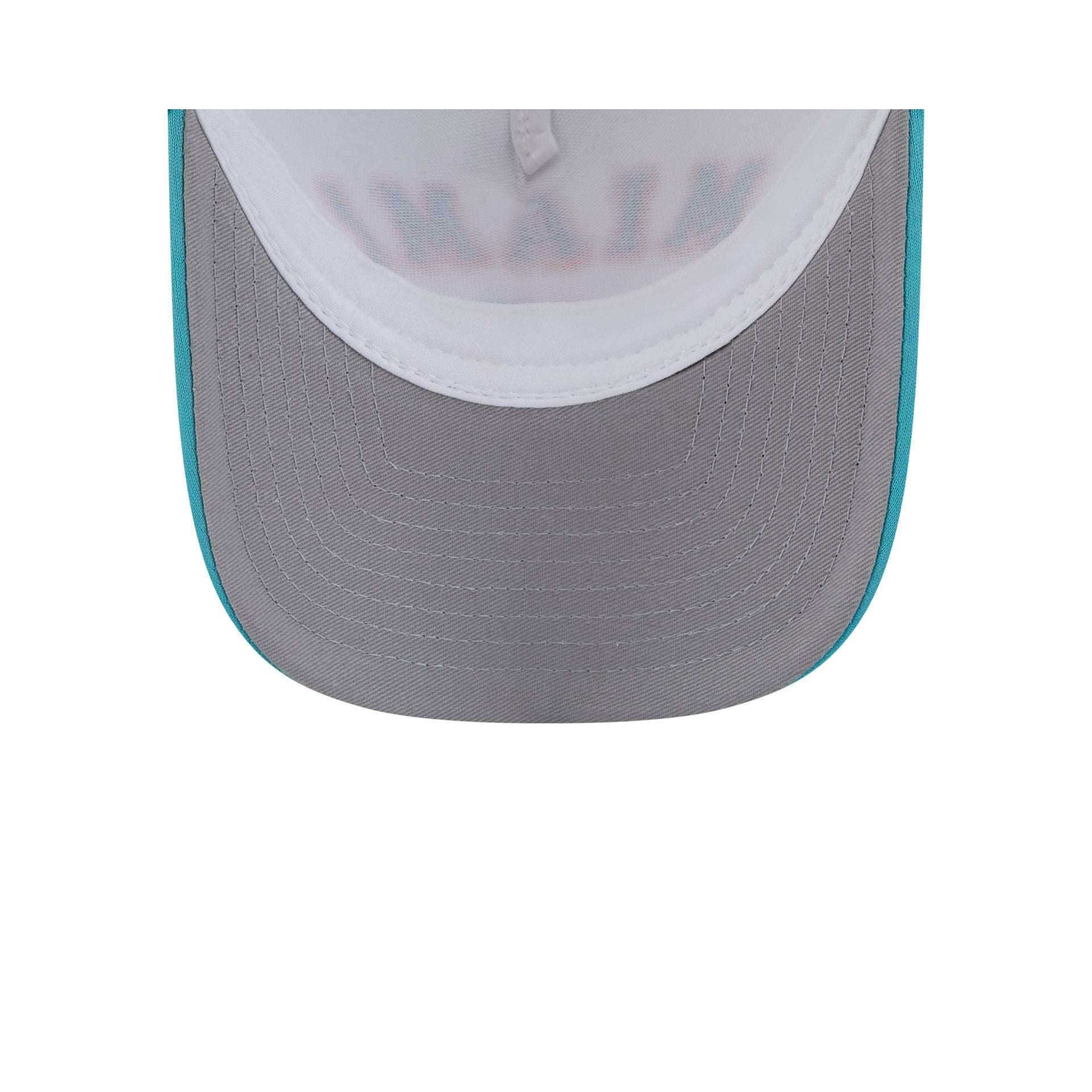 Miami Dolphins Chrome Arch 9FORTY M-Crown A-Frame Trucker Hat - Image 7