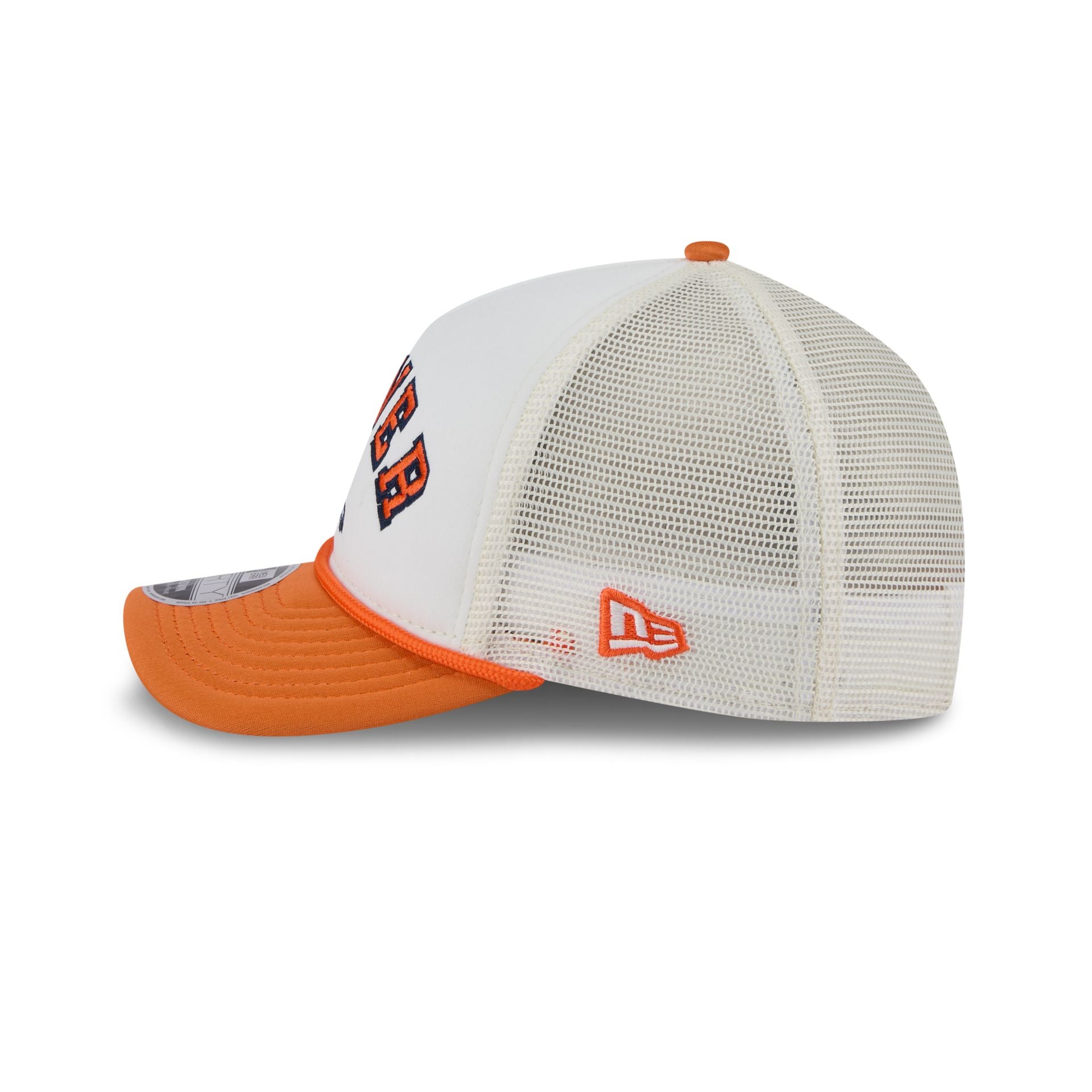 Denver Broncos Chrome Arch 9FORTY M-Crown A-Frame Trucker Hat - Image 4