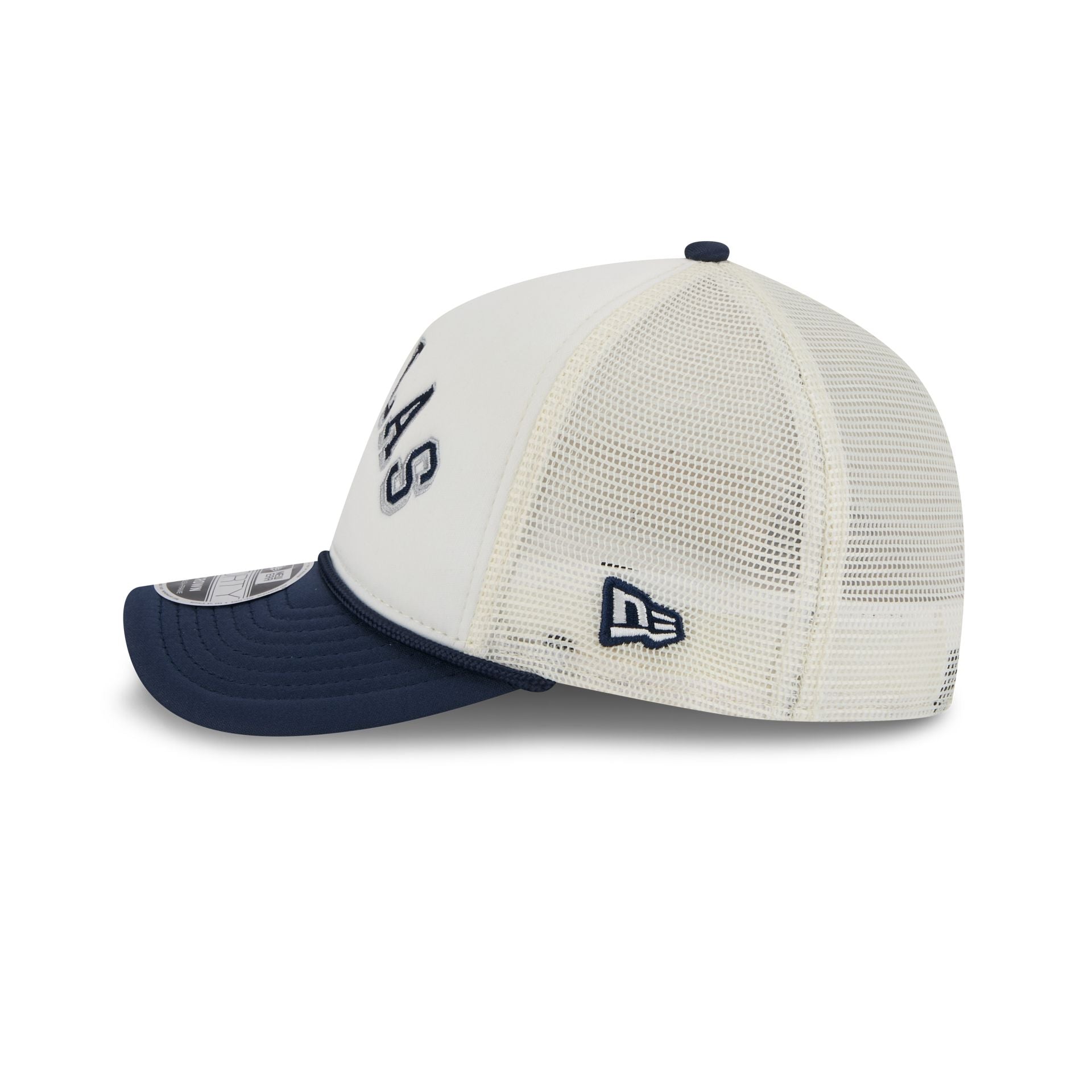 Dallas Cowboys Chrome Arch 9FORTY M-Crown A-Frame Trucker Hat - Image 4