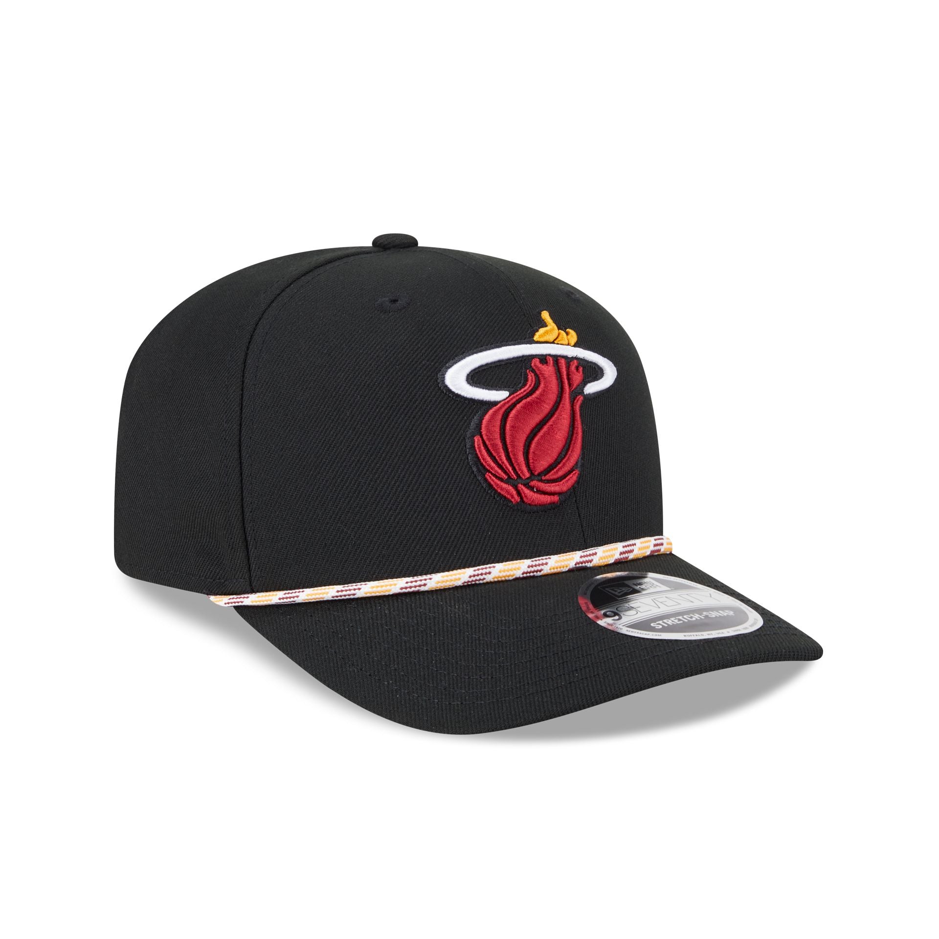 Miami Heat Multi Rope 9SEVENTY Stretch-Snap Hat - Image 3