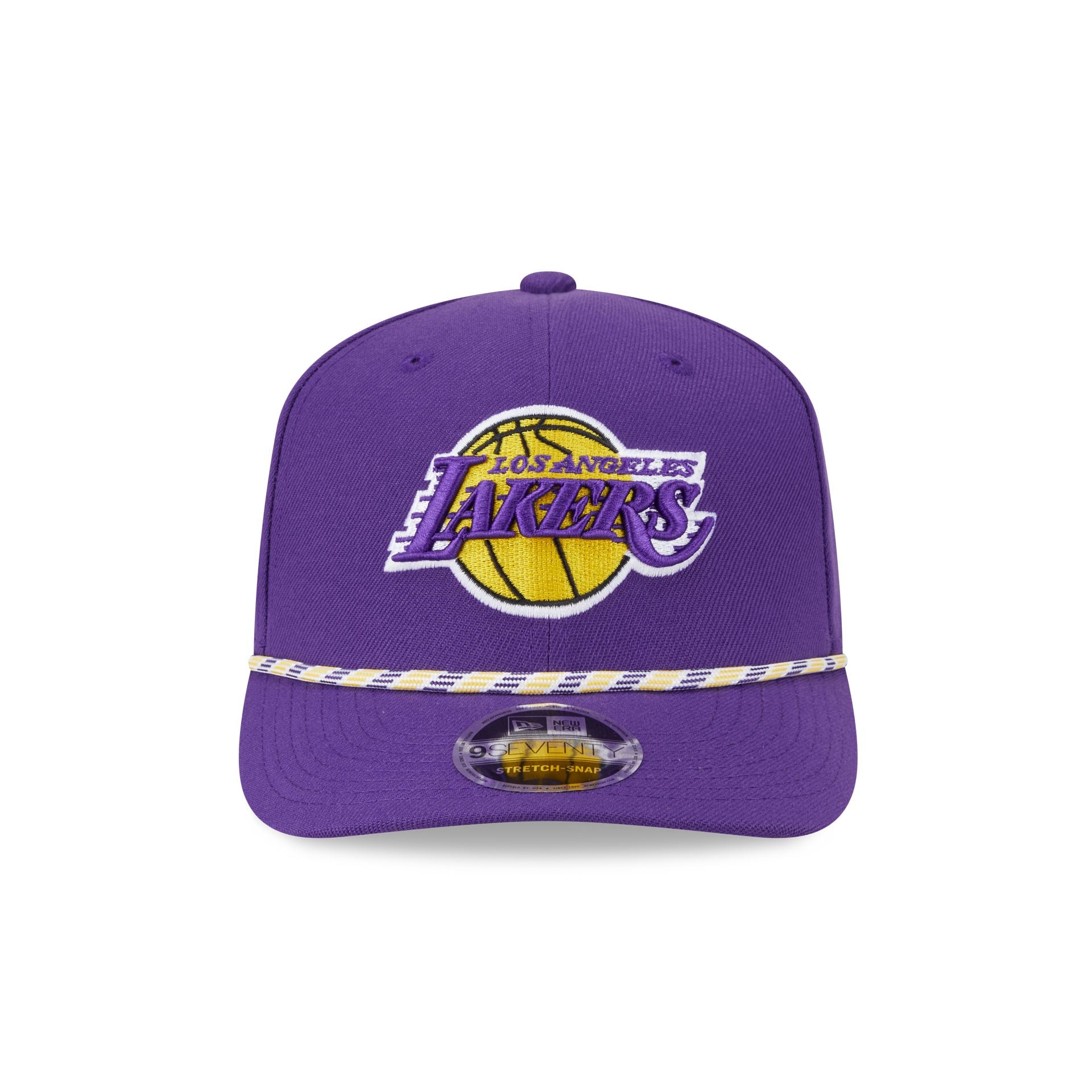 Los Angeles Lakers Multi Rope 9SEVENTY Stretch-Snap Hat - Image 2
