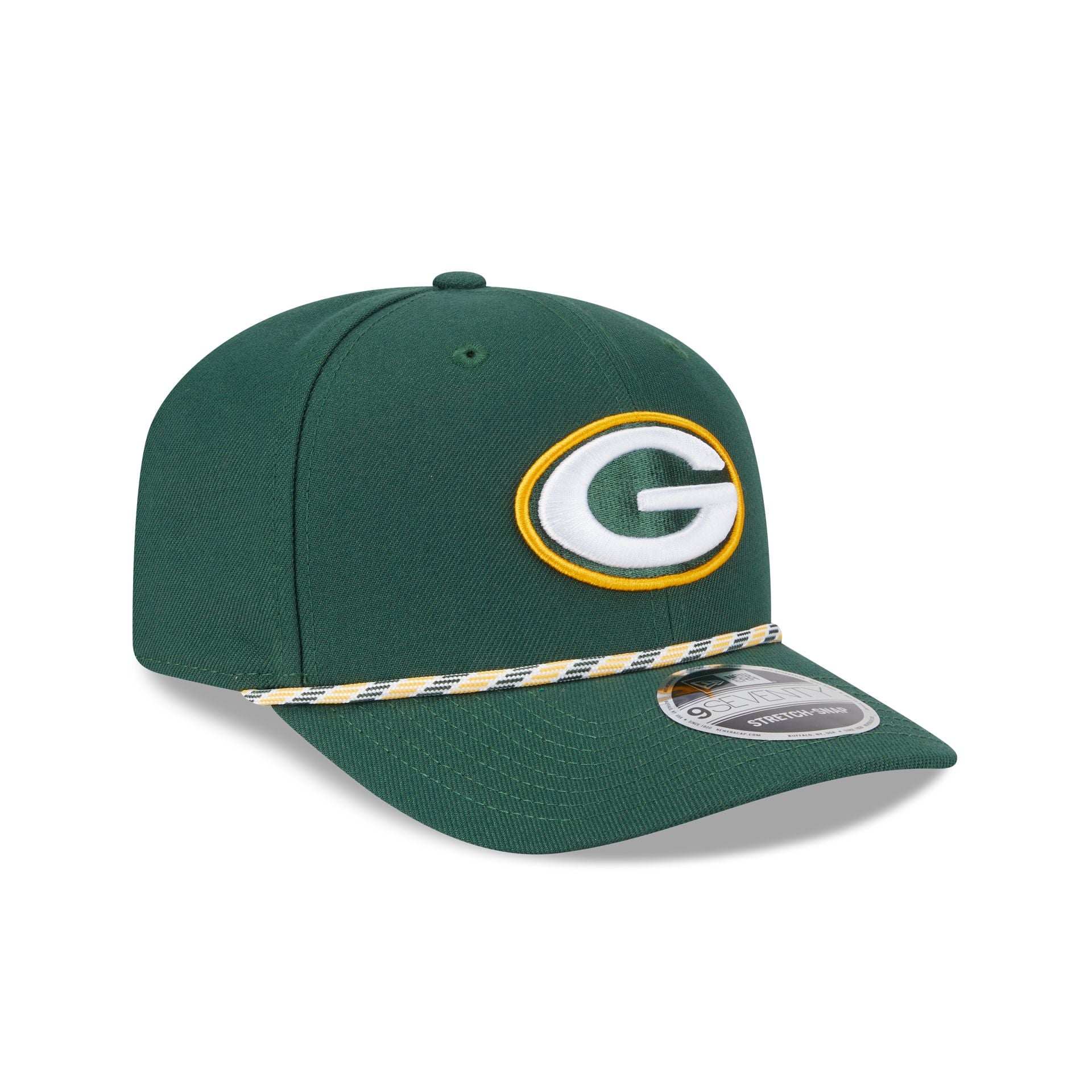 Green Bay Packers Multi Rope 9SEVENTY Stretch-Snap Hat - Image 3