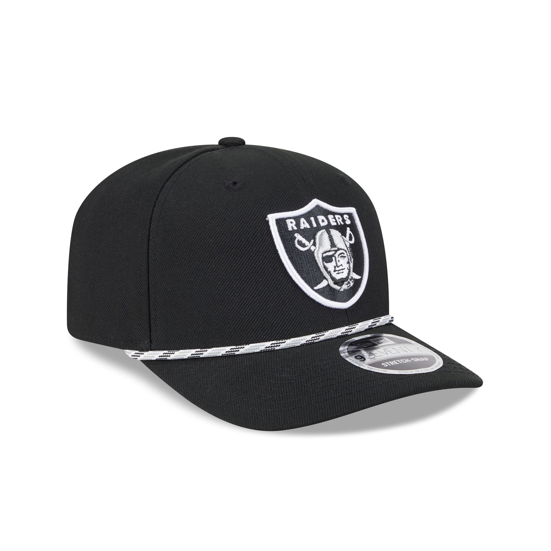 Las Vegas Raiders Multi Rope 9SEVENTY Stretch-Snap Hat - Image 3