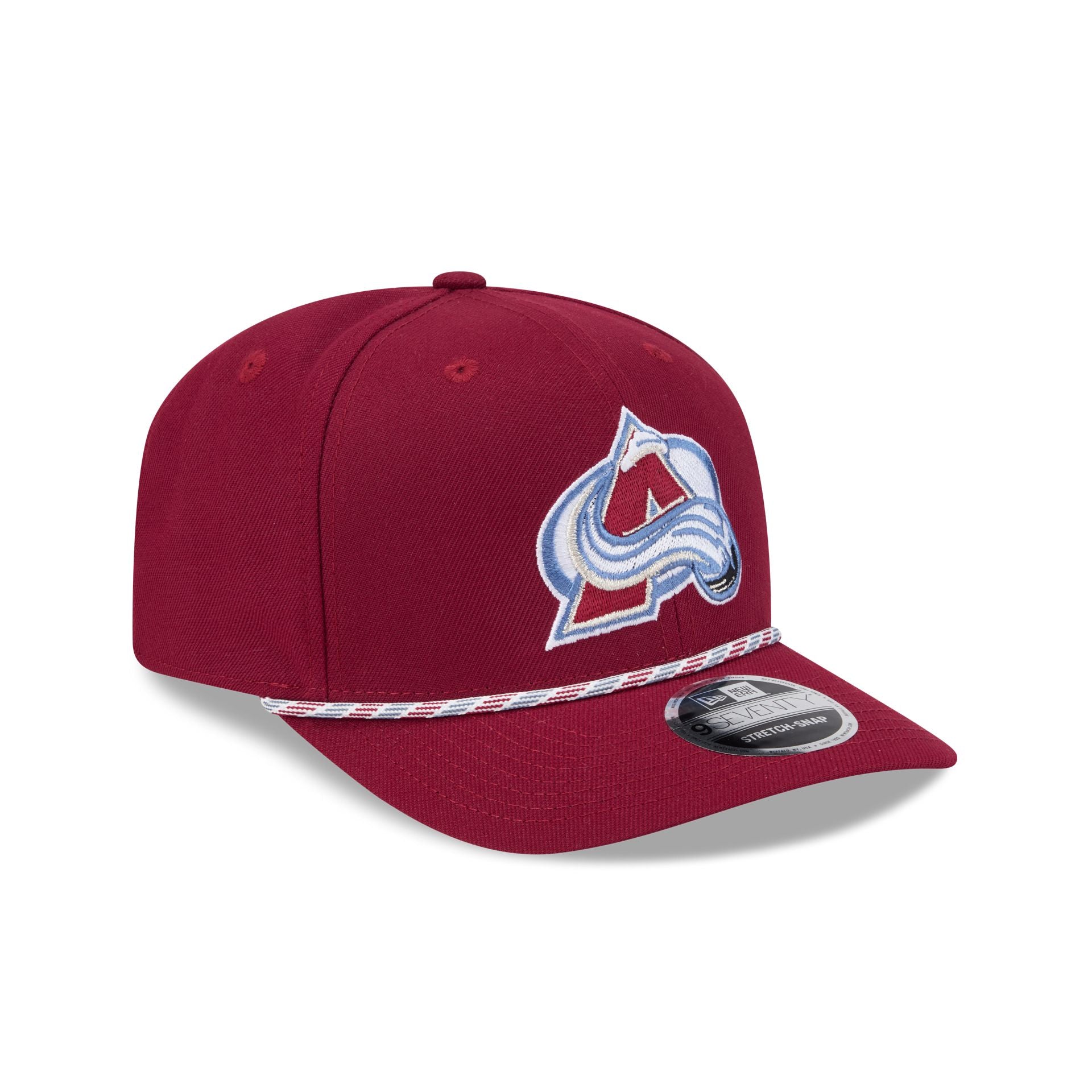 Colorado Avalanche Multicolor Rope 9SEVENTY Stretch-Snap Hat - Image 3