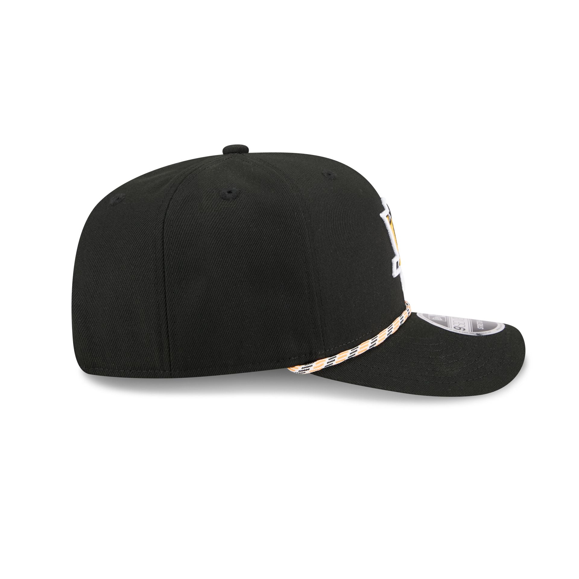 Pittsburgh Penguins Multicolor Rope 9SEVENTY Stretch-Snap Hat - Image 5
