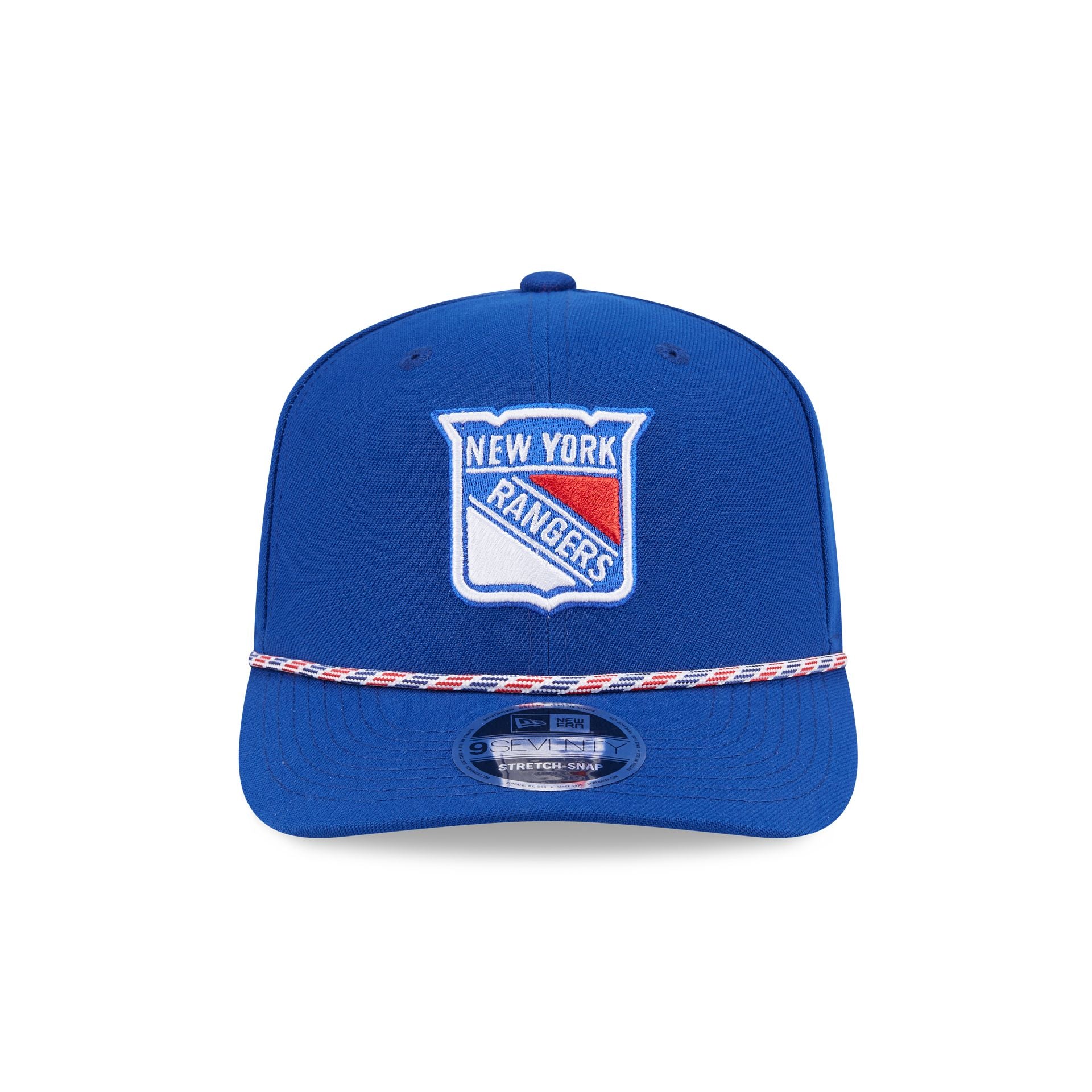 New York Rangers Multi Rope 9SEVENTY Stretch-Snap Hat - Image 2