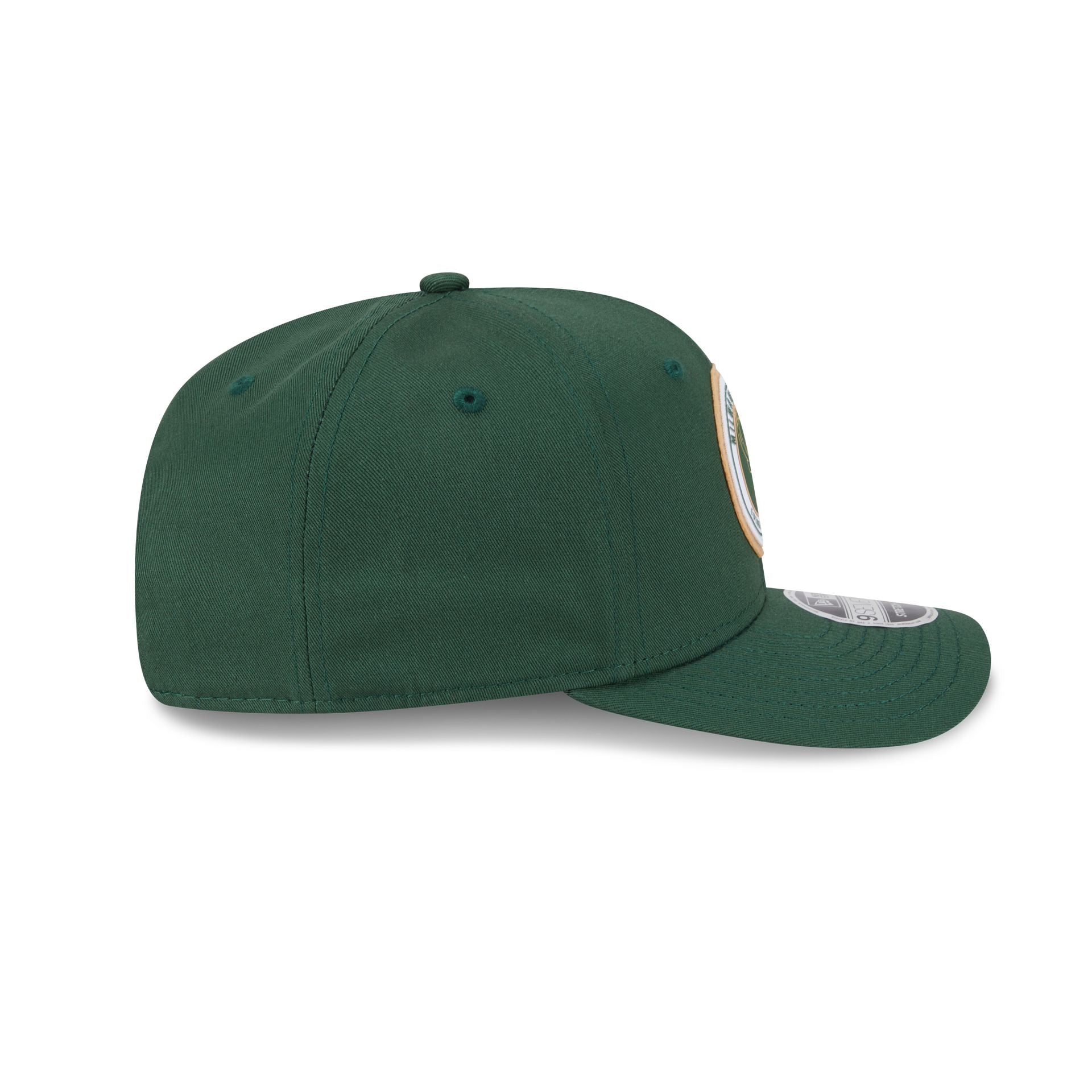 Milwaukee Bucks Circle Patch 9SEVENTY Stretch-Snap Hat - Image 5