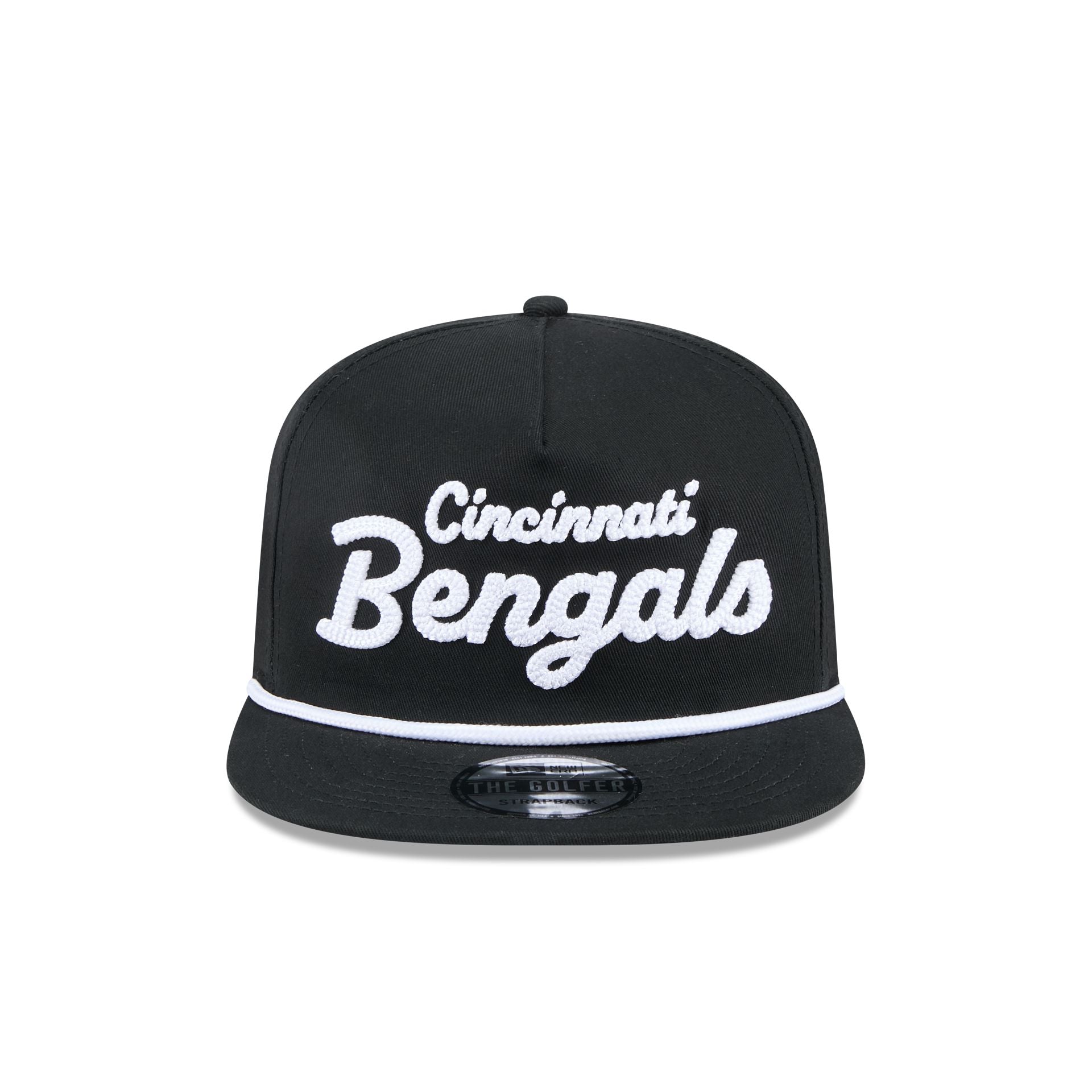 Cincinnati Bengals Team Text Golfer Hat - Image 2