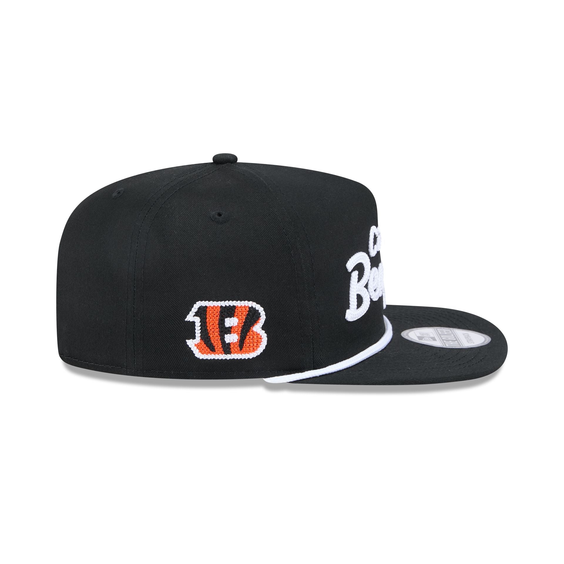 Cincinnati Bengals Team Text Golfer Hat - Image 4