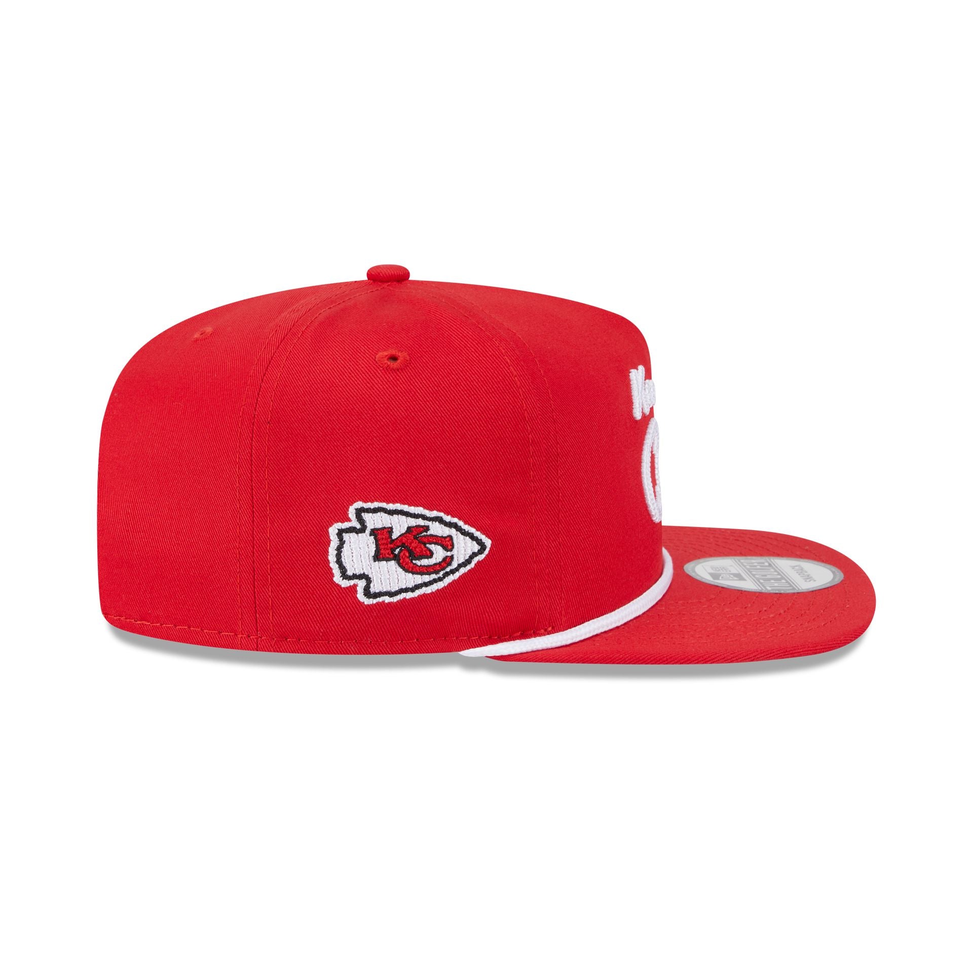 Kansas City Chiefs Team Text Golfer Hat - Image 4