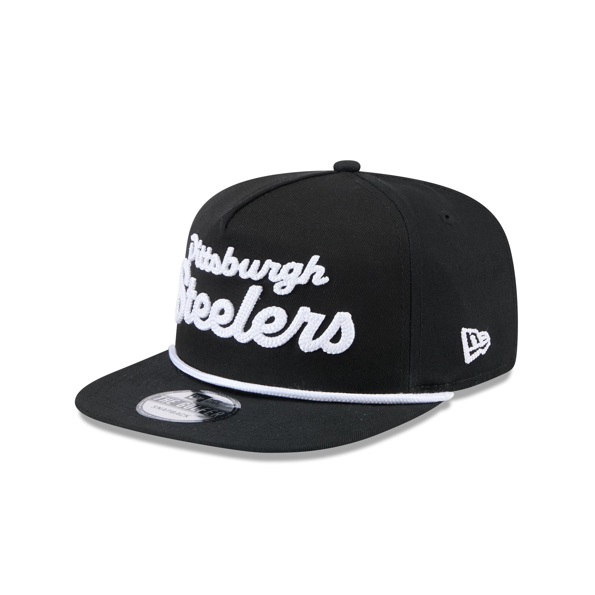 Pittsburgh Steelers Team Text Golfer Hat - Image 3