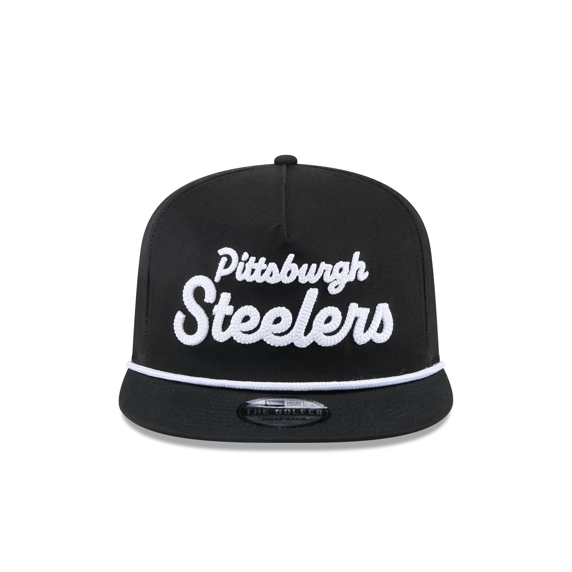 Pittsburgh Steelers Team Text Golfer Hat - Image 2