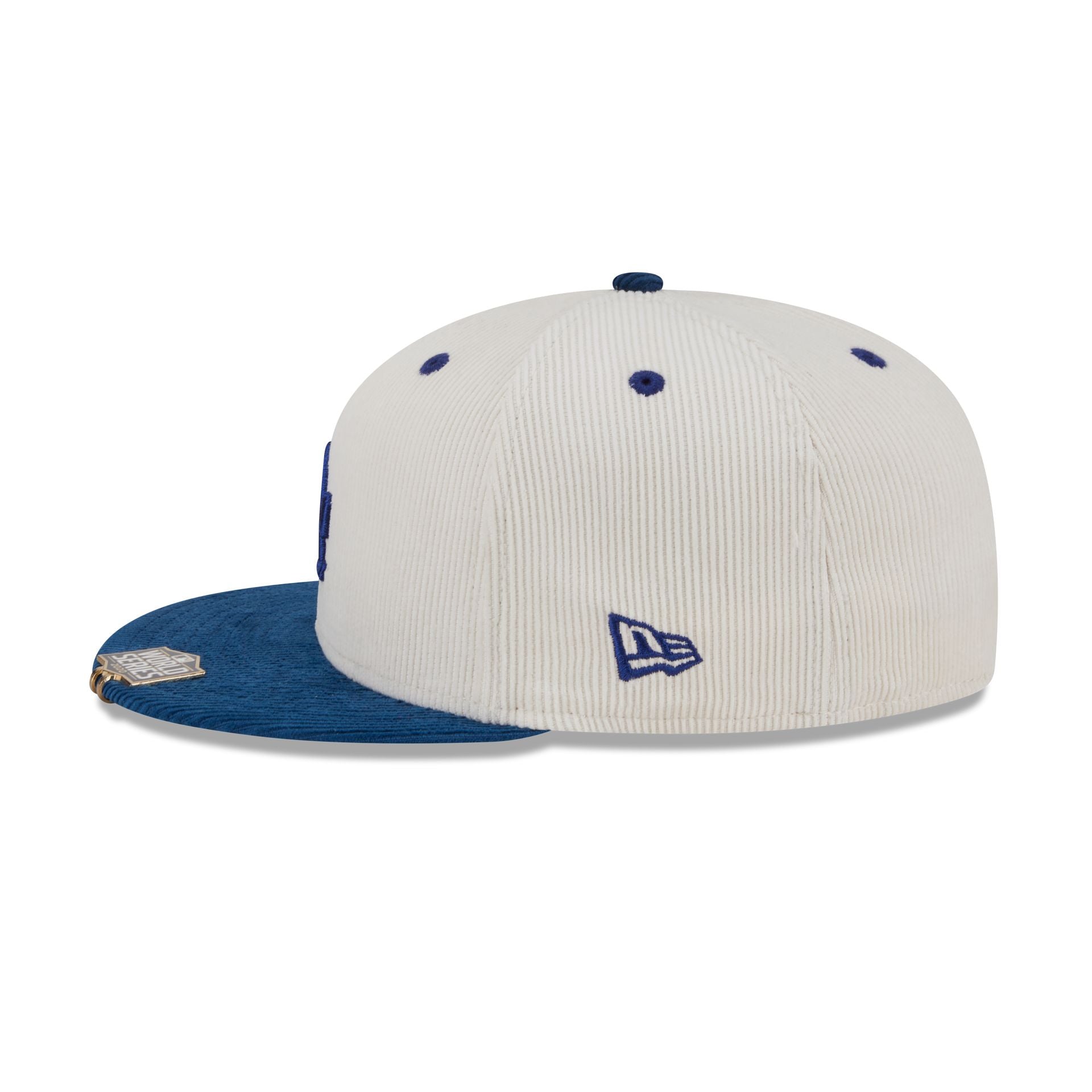 Los Angeles Dodgers Two Tone Cord 59FIFTY Fitted Hat - Image 5