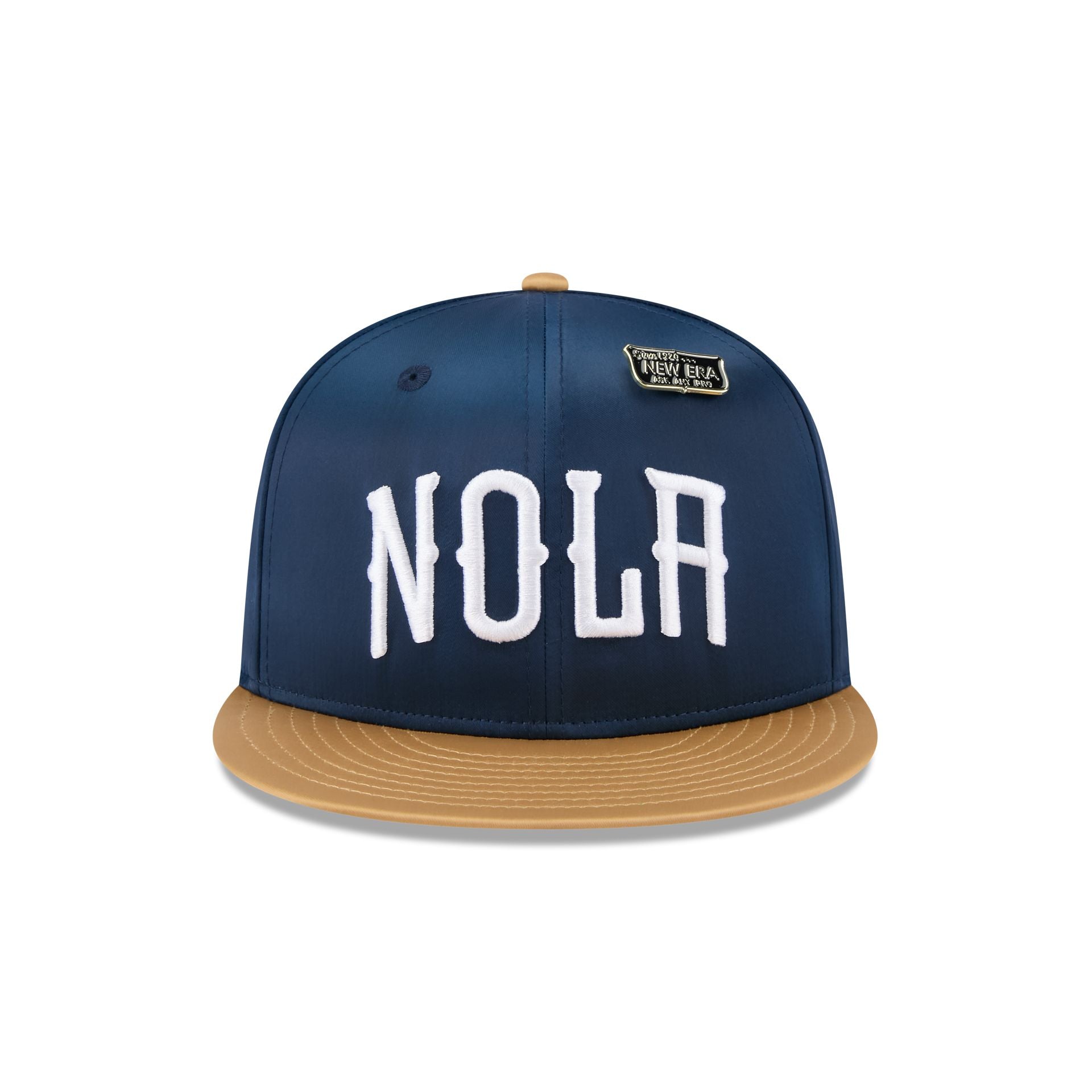 New Orleans Pelicans Spring Satin 59FIFTY Fitted Hat - Image 2