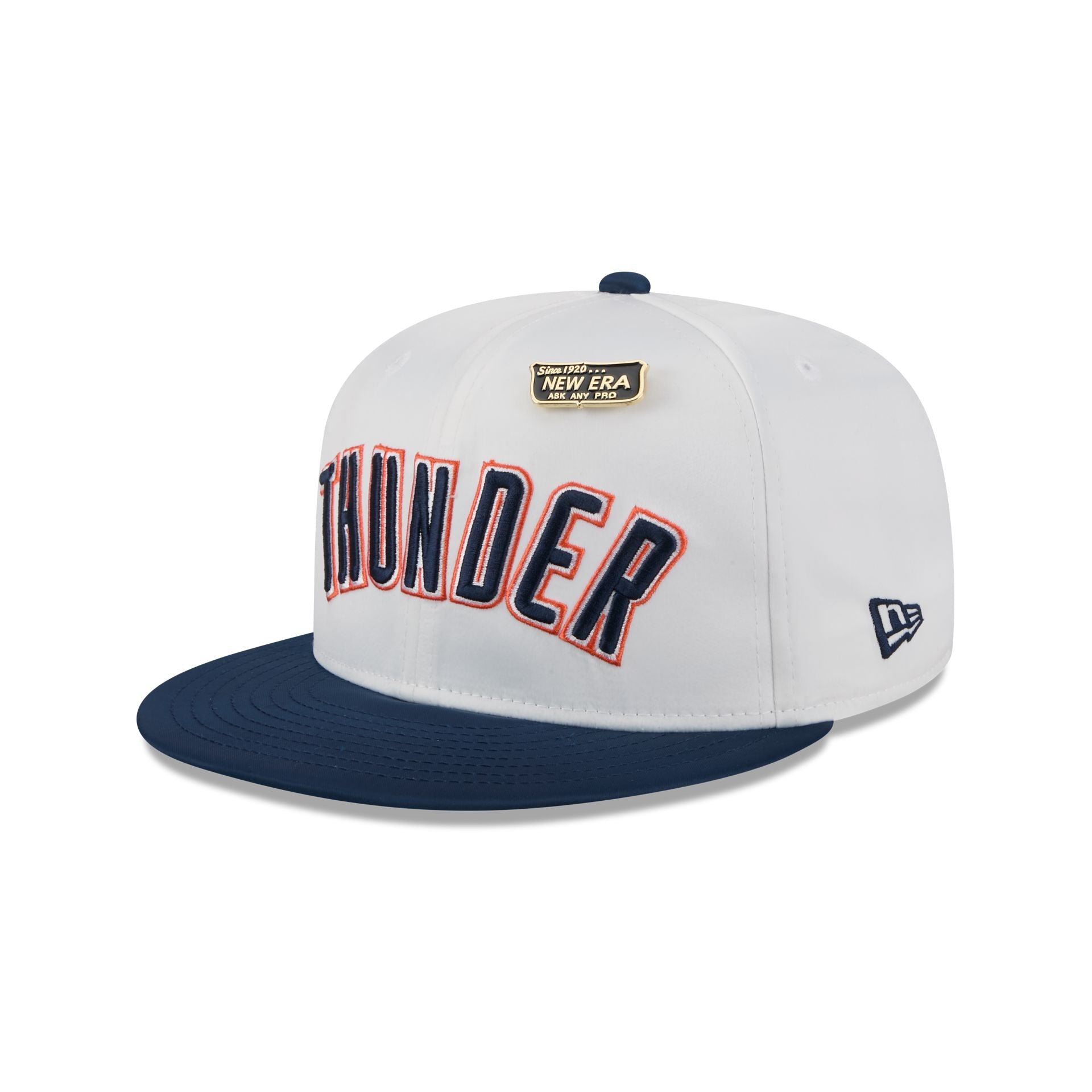 Oklahoma City Thunder Spring Satin 59FIFTY Fitted Hat - Image 3