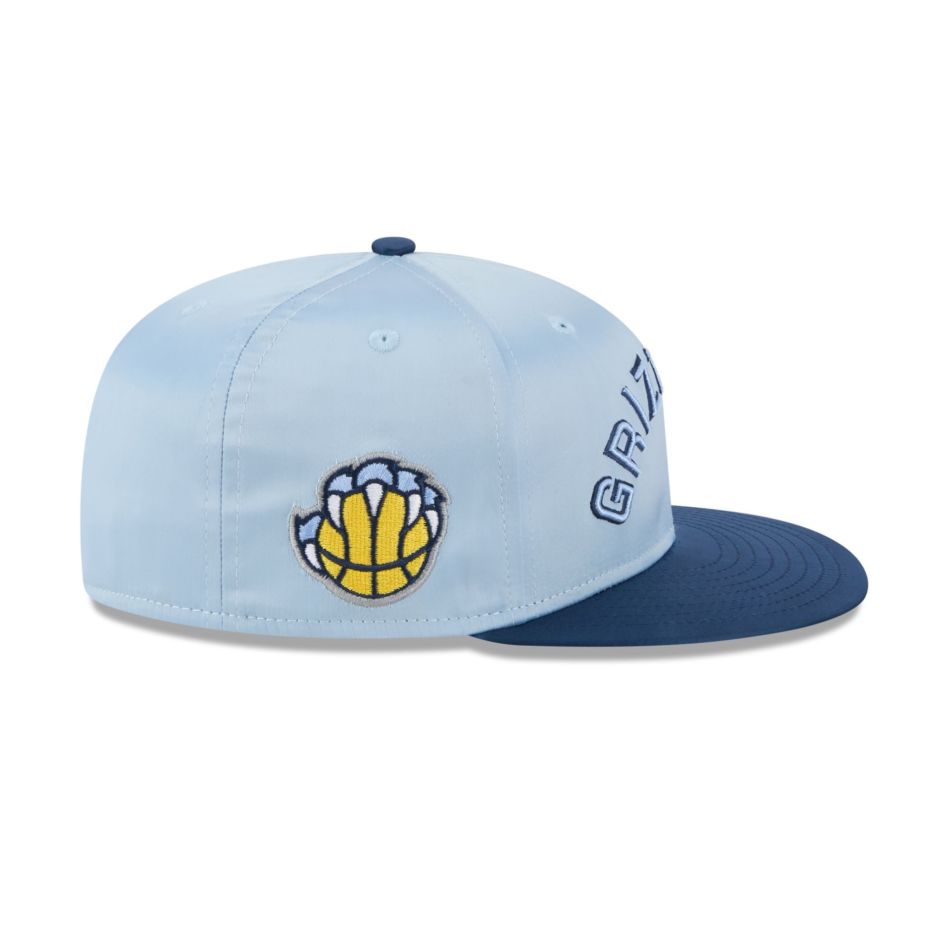 Memphis Grizzlies Spring Satin 59FIFTY Fitted Hat - Image 4