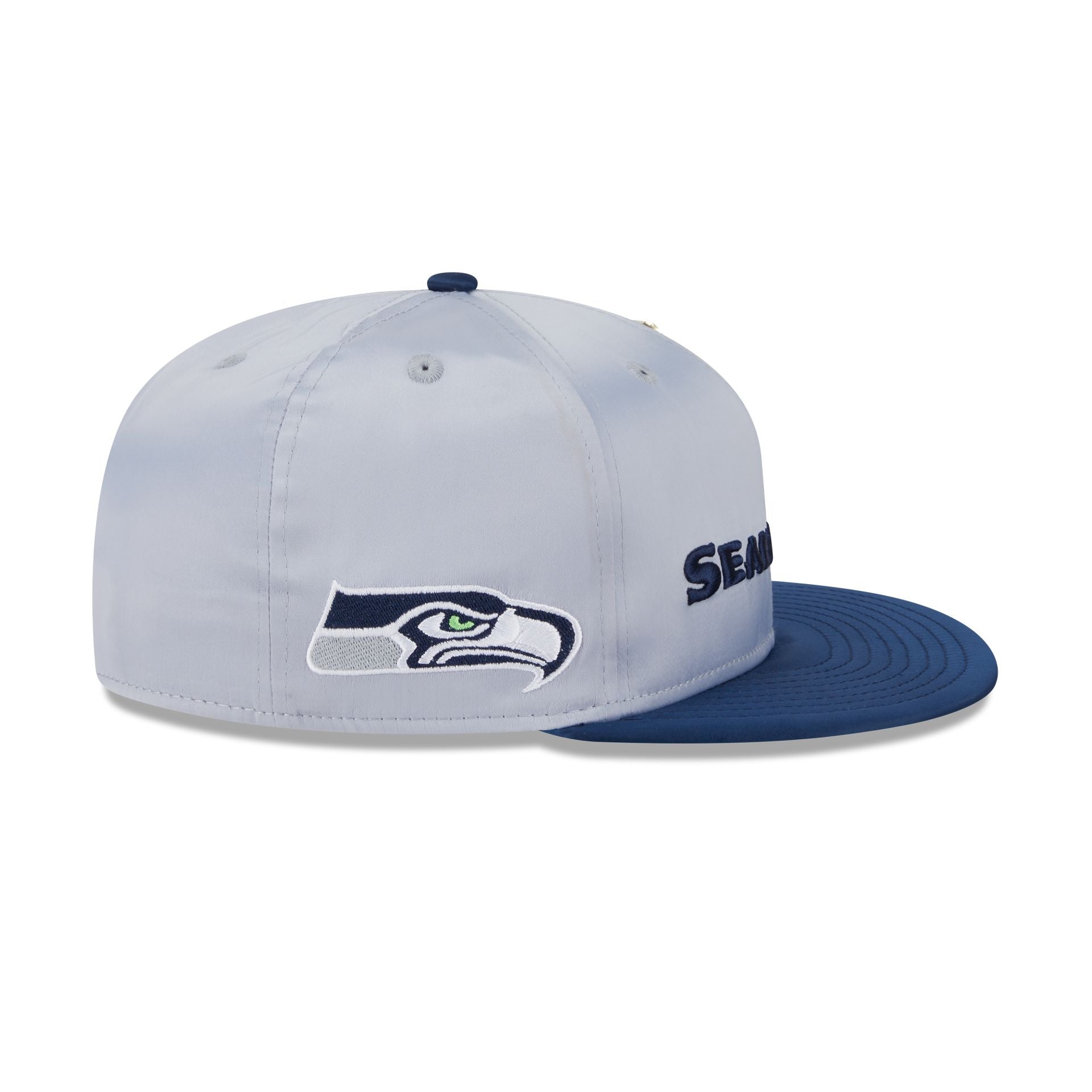 Seattle Seahawks Spring Satin 59FIFTY Fitted Hat - Image 4