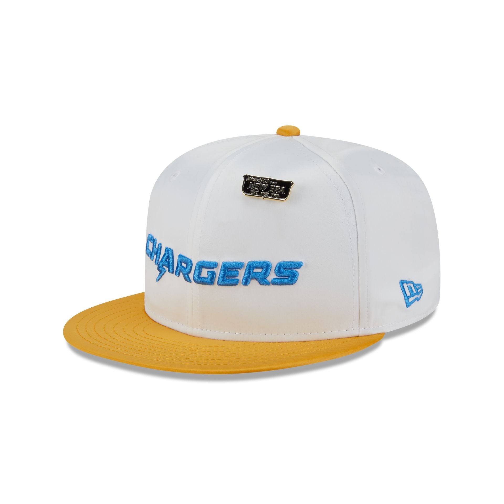 Los Angeles Chargers Spring Satin 59FIFTY Fitted Hat - Image 3