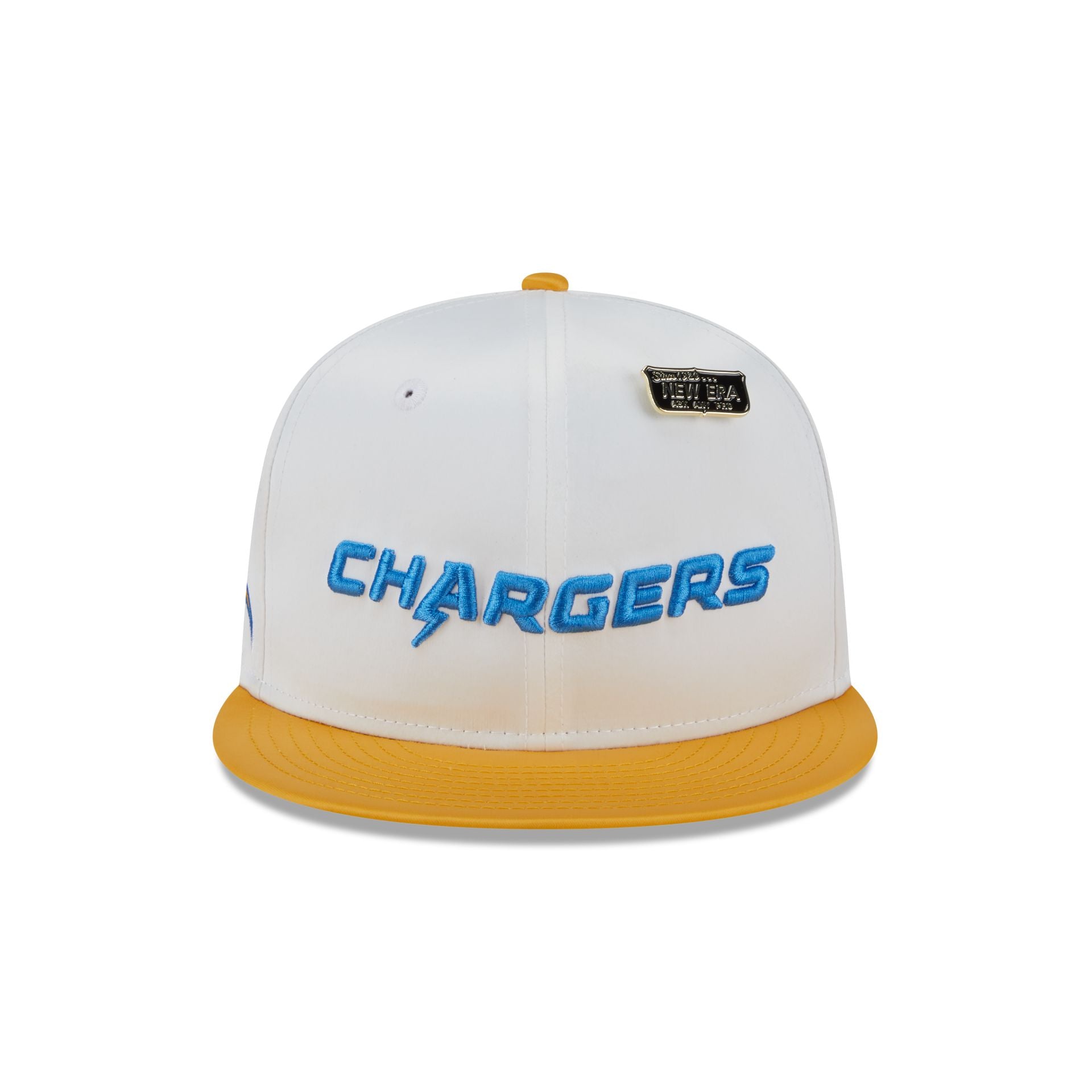 Los Angeles Chargers Spring Satin 59FIFTY Fitted Hat - Image 2