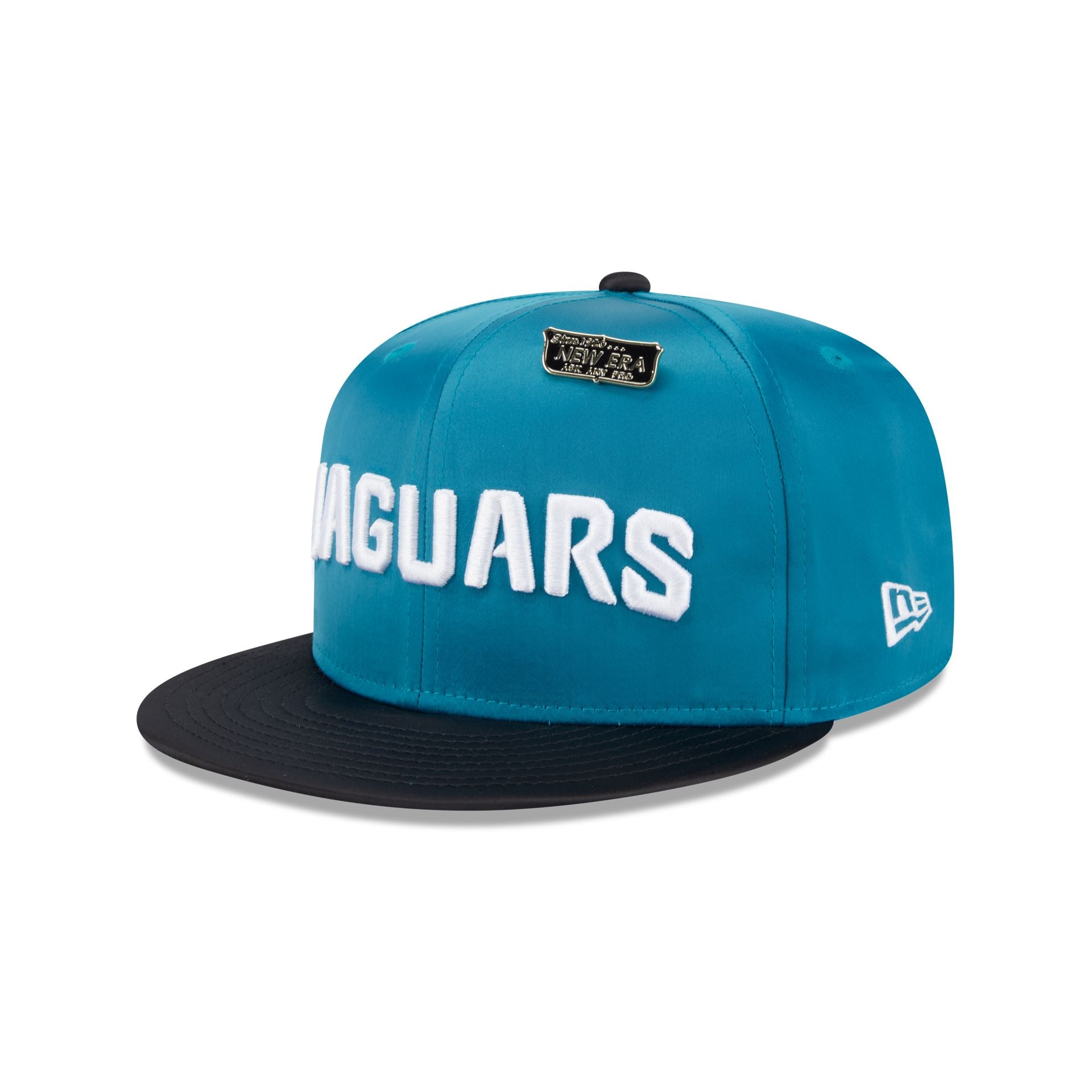 Jacksonville Jaguars Spring Satin 59FIFTY Fitted Hat - Image 3