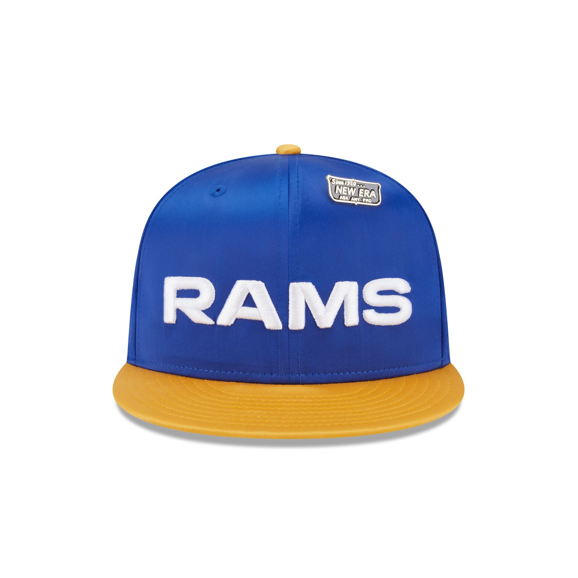 Los Angeles Rams Spring Satin 59FIFTY Fitted Hat - Image 2