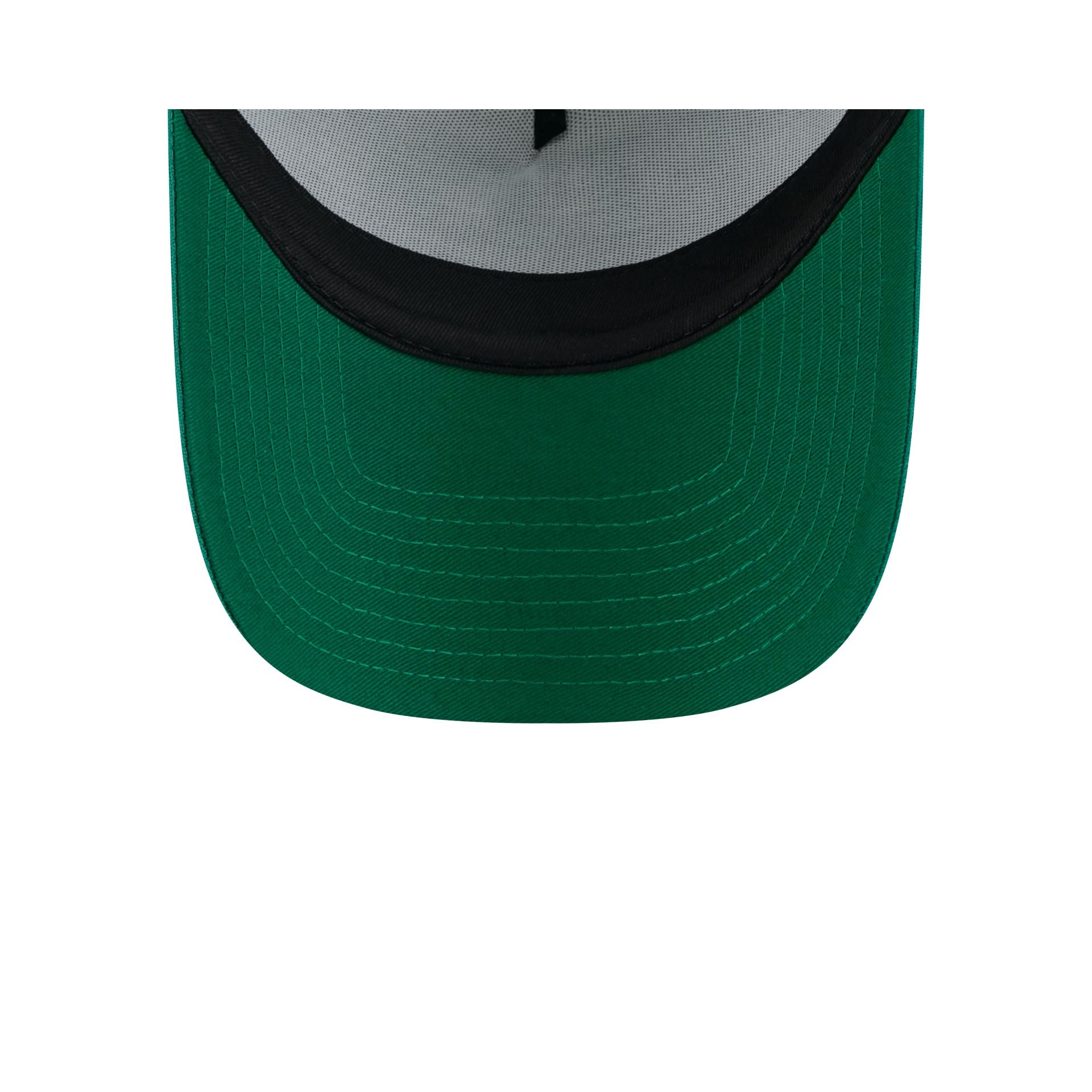 Boston Celtics Distressed 9FORTY A-Frame Trucker Hat - Image 7