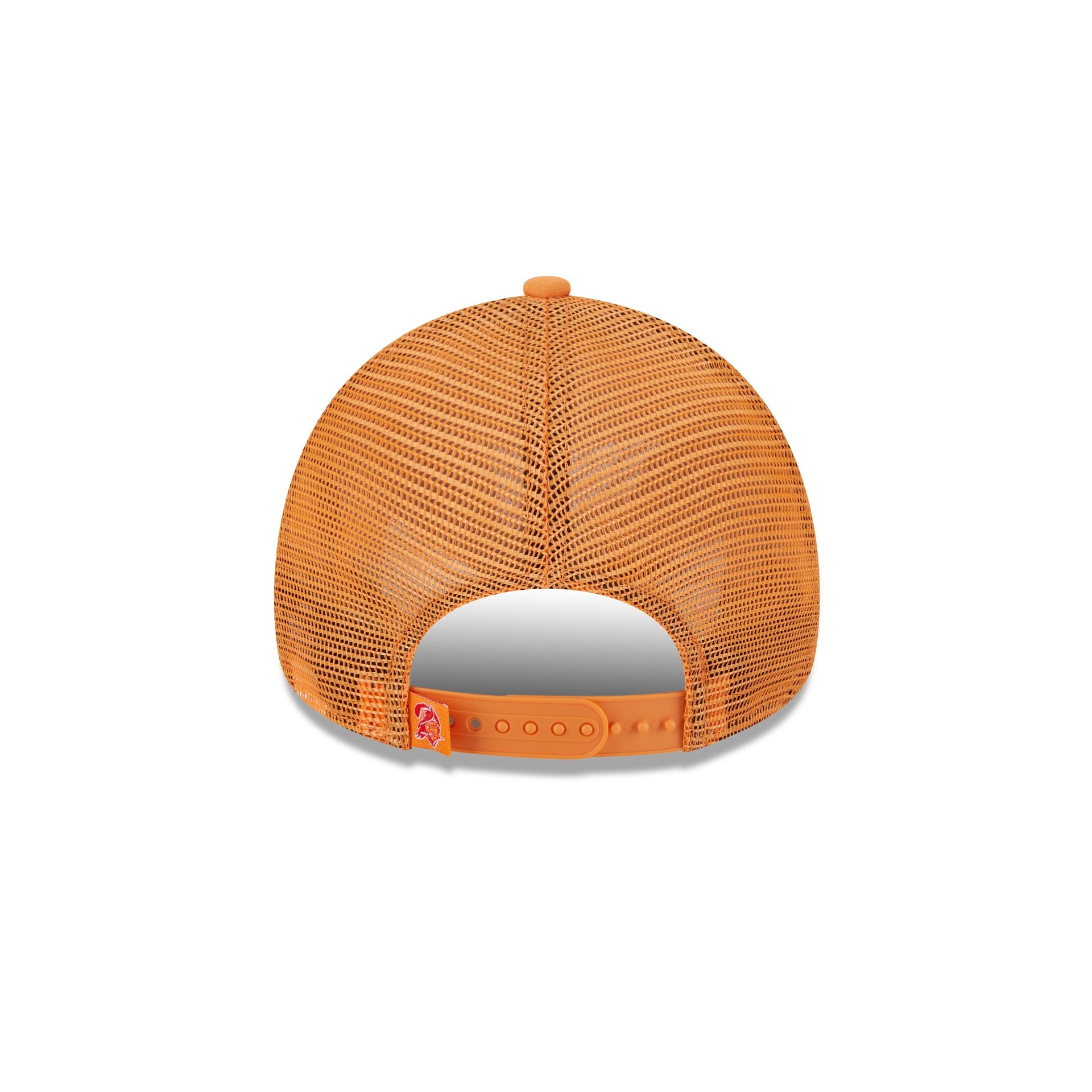 Tampa Bay Buccaneers Distressed 9FORTY A-Frame Trucker Hat - Image 6