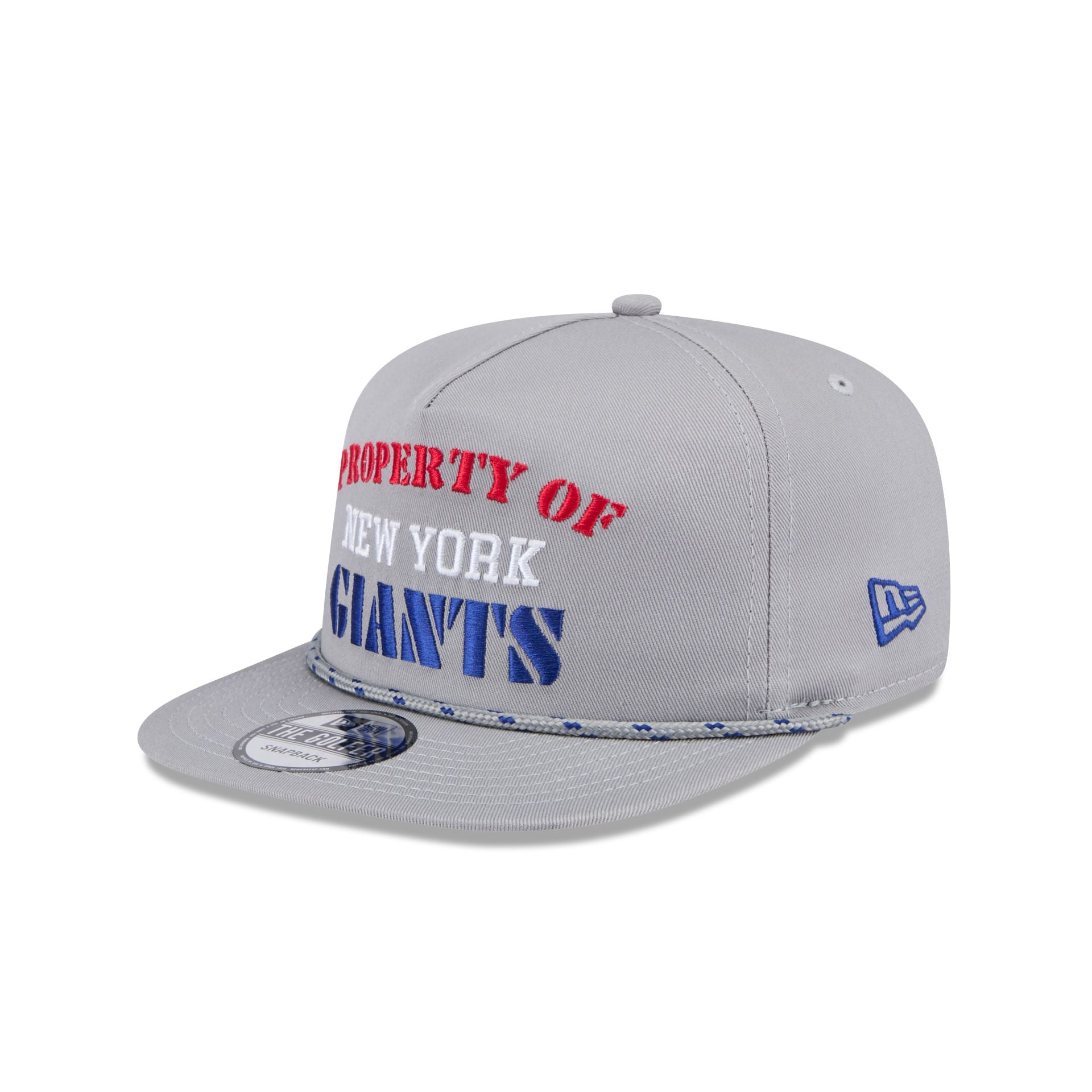 New York Giants Vintage Gray Rope Golfer Hat - Image 3