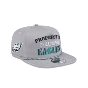 Philadelphia Eagles Vintage Gray Rope Golfer Hat