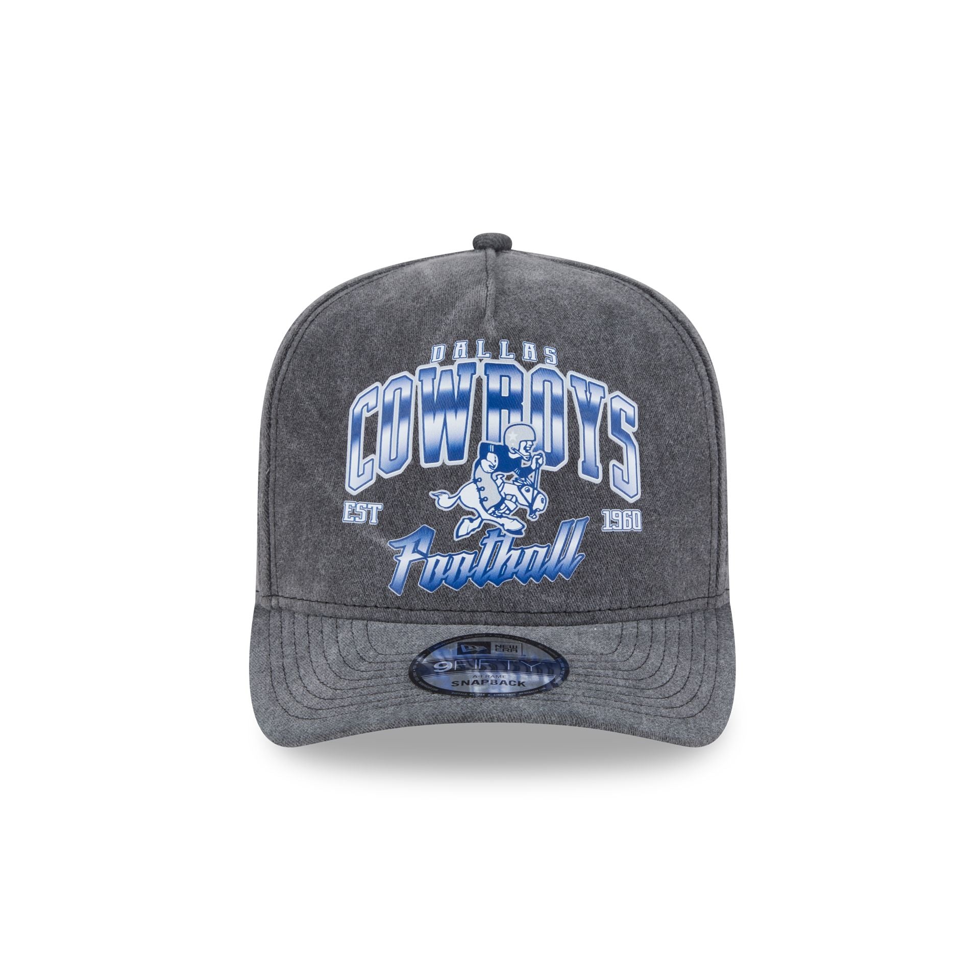 Dallas Cowboys Washed 9FIFTY A-Frame Snapback Hat - Image 2