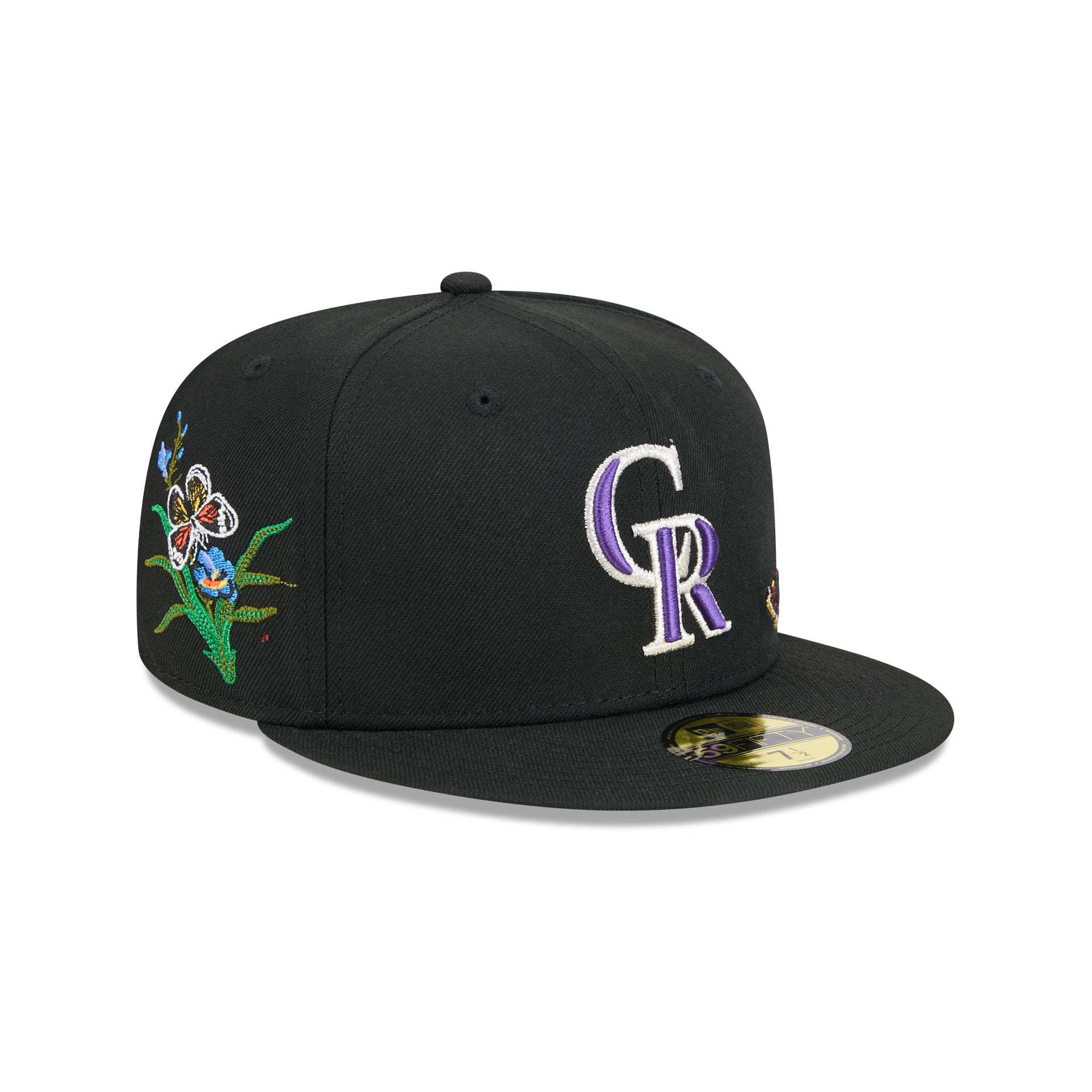 FELT x Colorado Rockies Black 59FIFTY Fitted Hat - Image 3