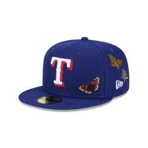 FELT x Texas Rangers Blue 59FIFTY Fitted Hat