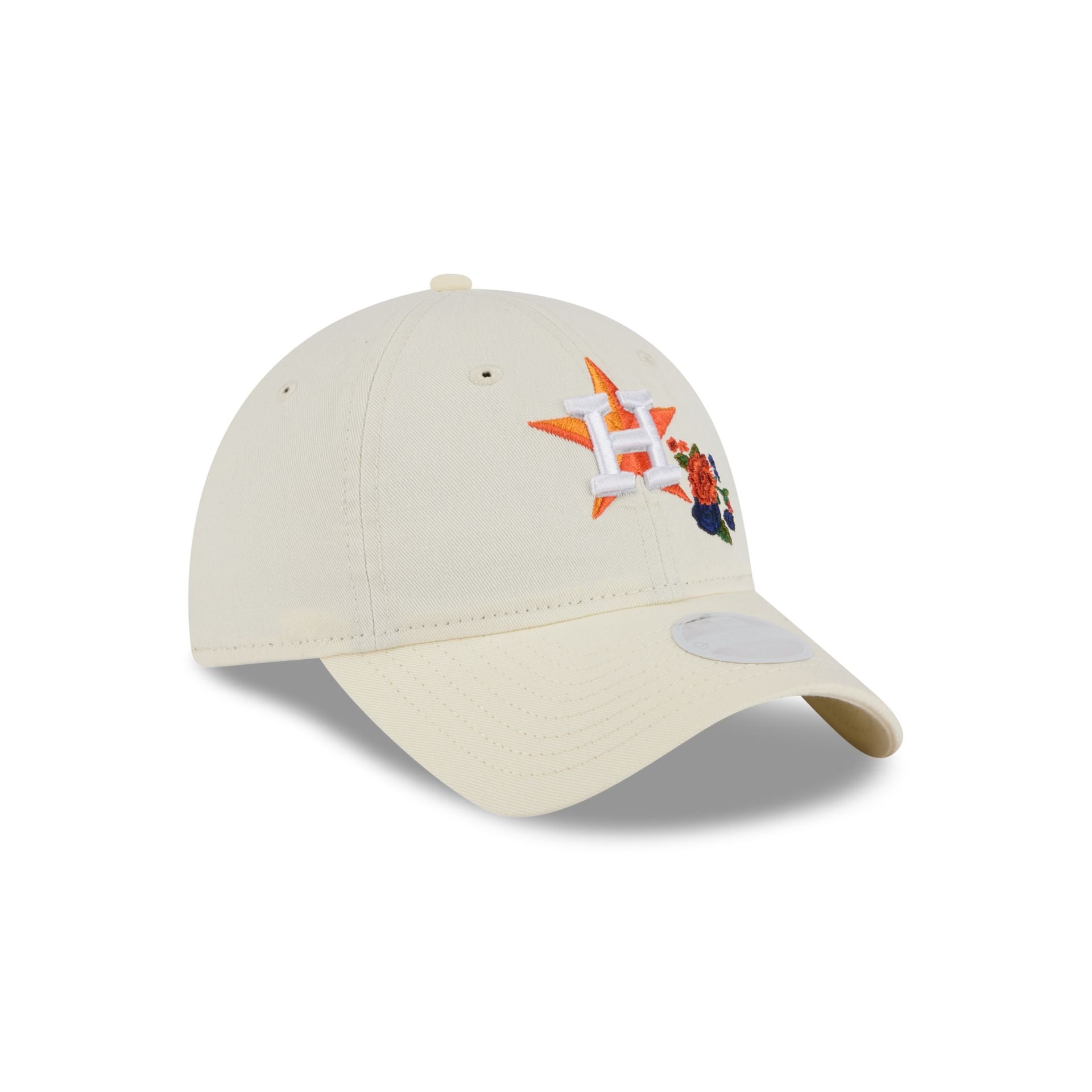 Houston Astros Women's Floral Stitch 9TWENTY Adjustable Hat - Image 3