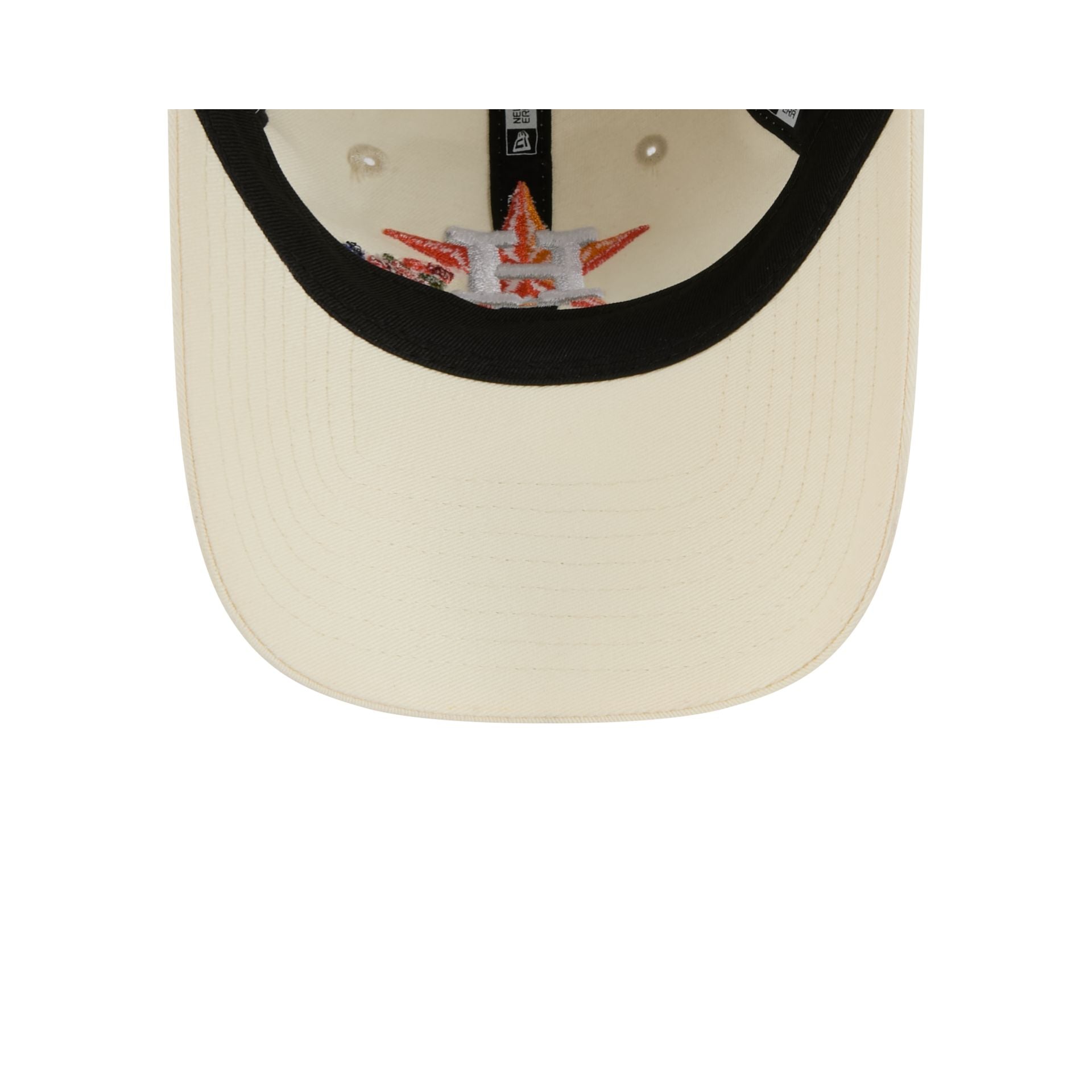 Houston Astros Women's Floral Stitch 9TWENTY Adjustable Hat - Image 7