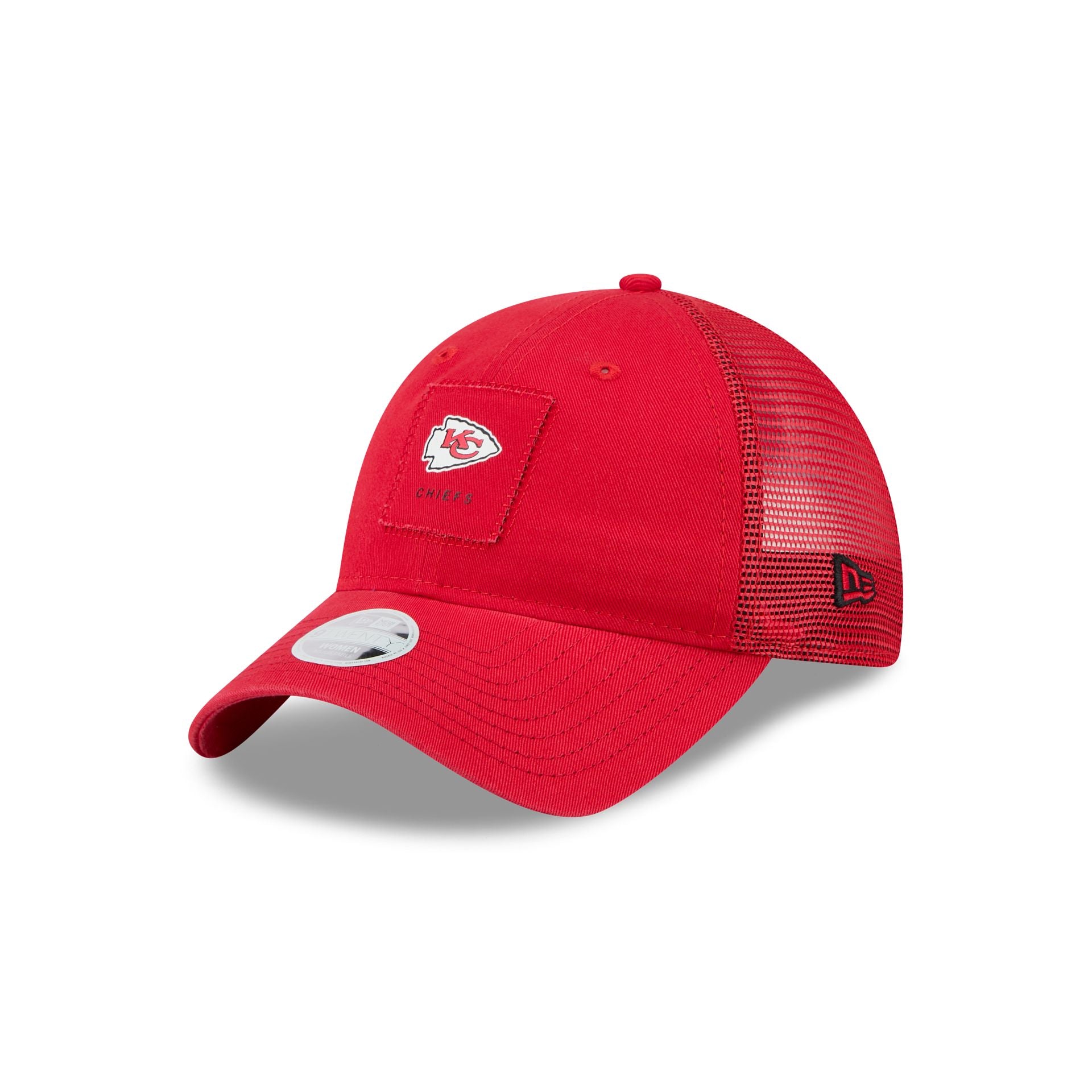 Kansas City Chiefs Women's Square Stitch 9TWENTY Trucker Hat
