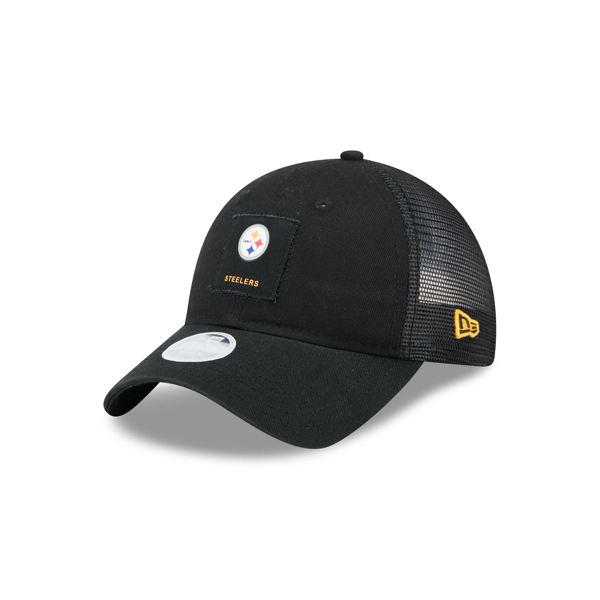 Pittsburgh Steelers Women's Square Stitch 9TWENTY Trucker Hat