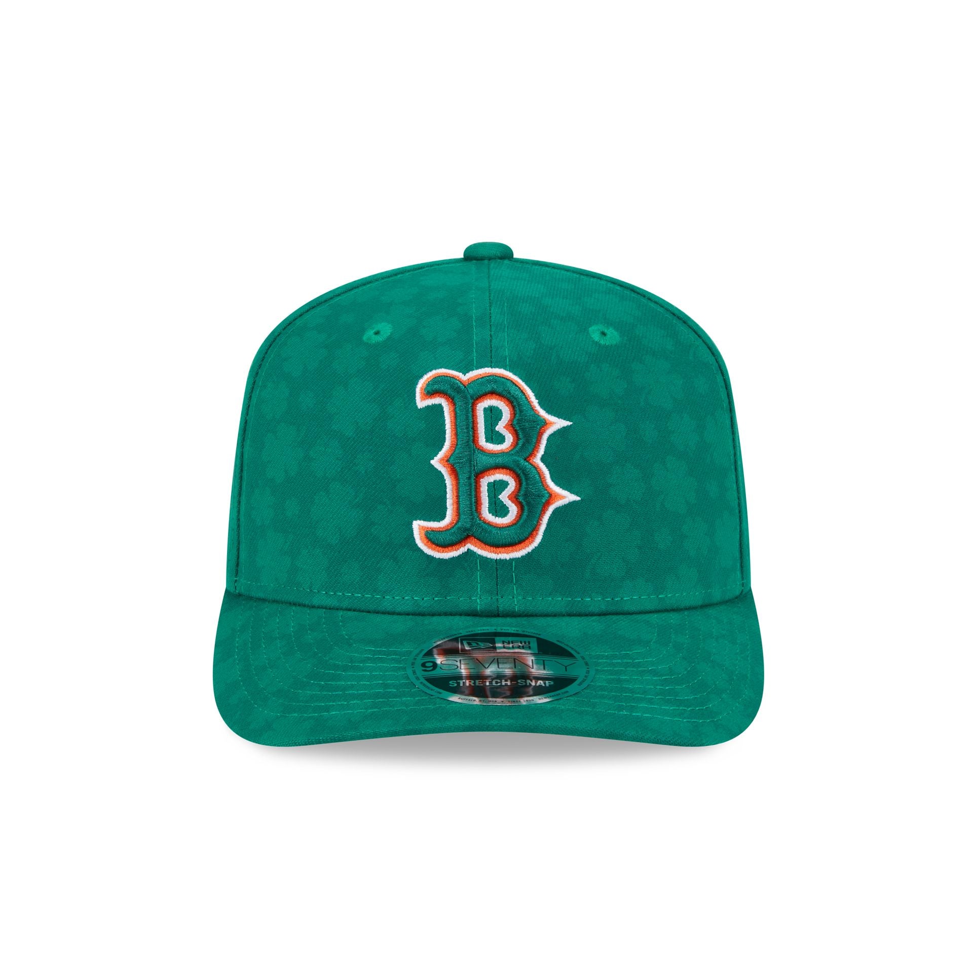 Boston Red Sox St. Patrick's Day 2025 9SEVENTY Stretch-Snap Hat - Image 2