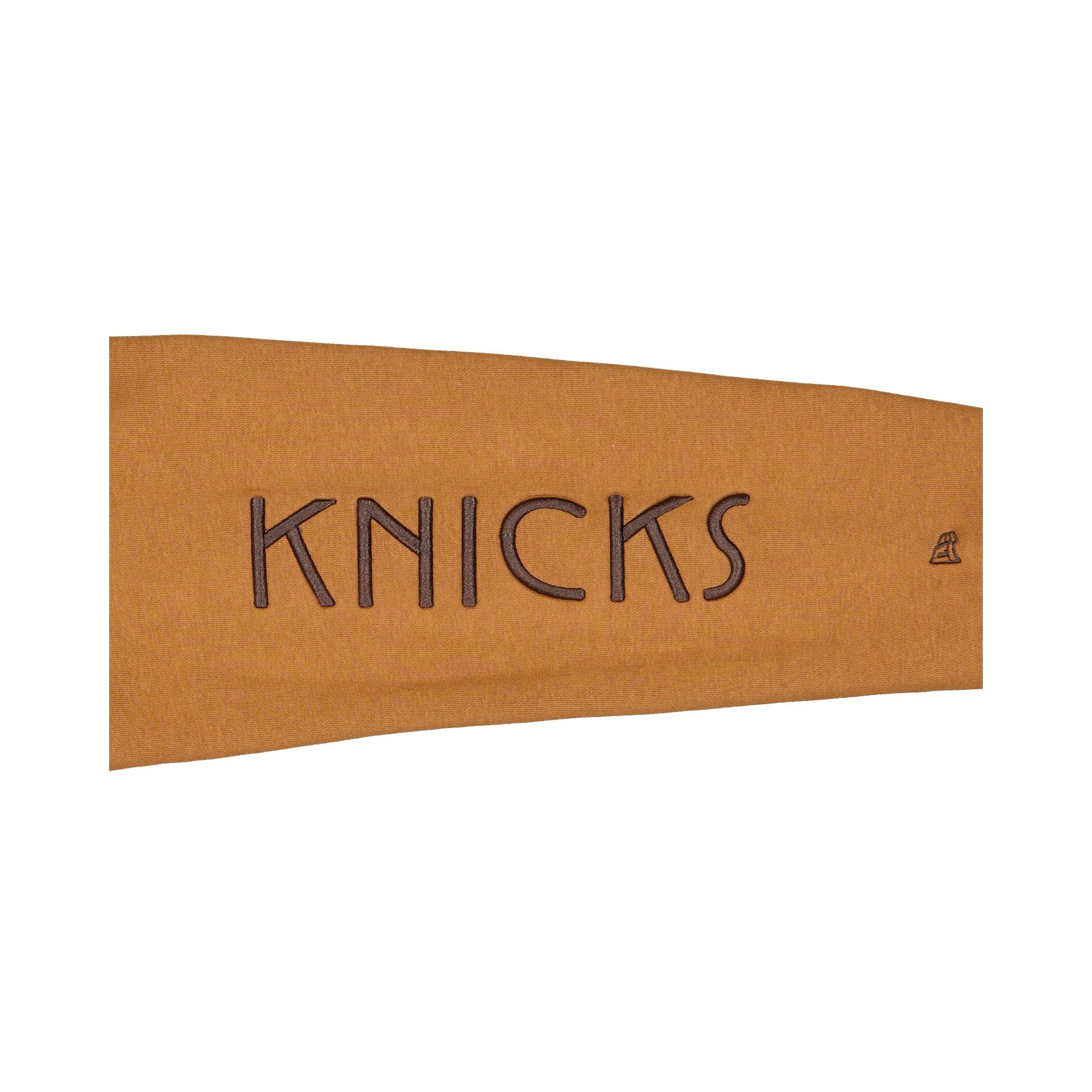 New York Knicks 2025 All-Star Game Victory Grove Women's Light Bronze Hoodie - Image 3