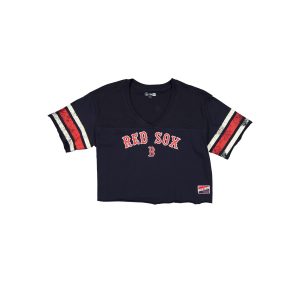 Boston Red Sox Throwback Cropped Women's T-Shirt