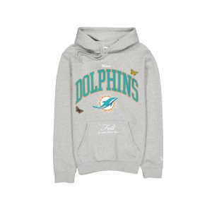 FELT x Miami Dolphins Gray Hoodie