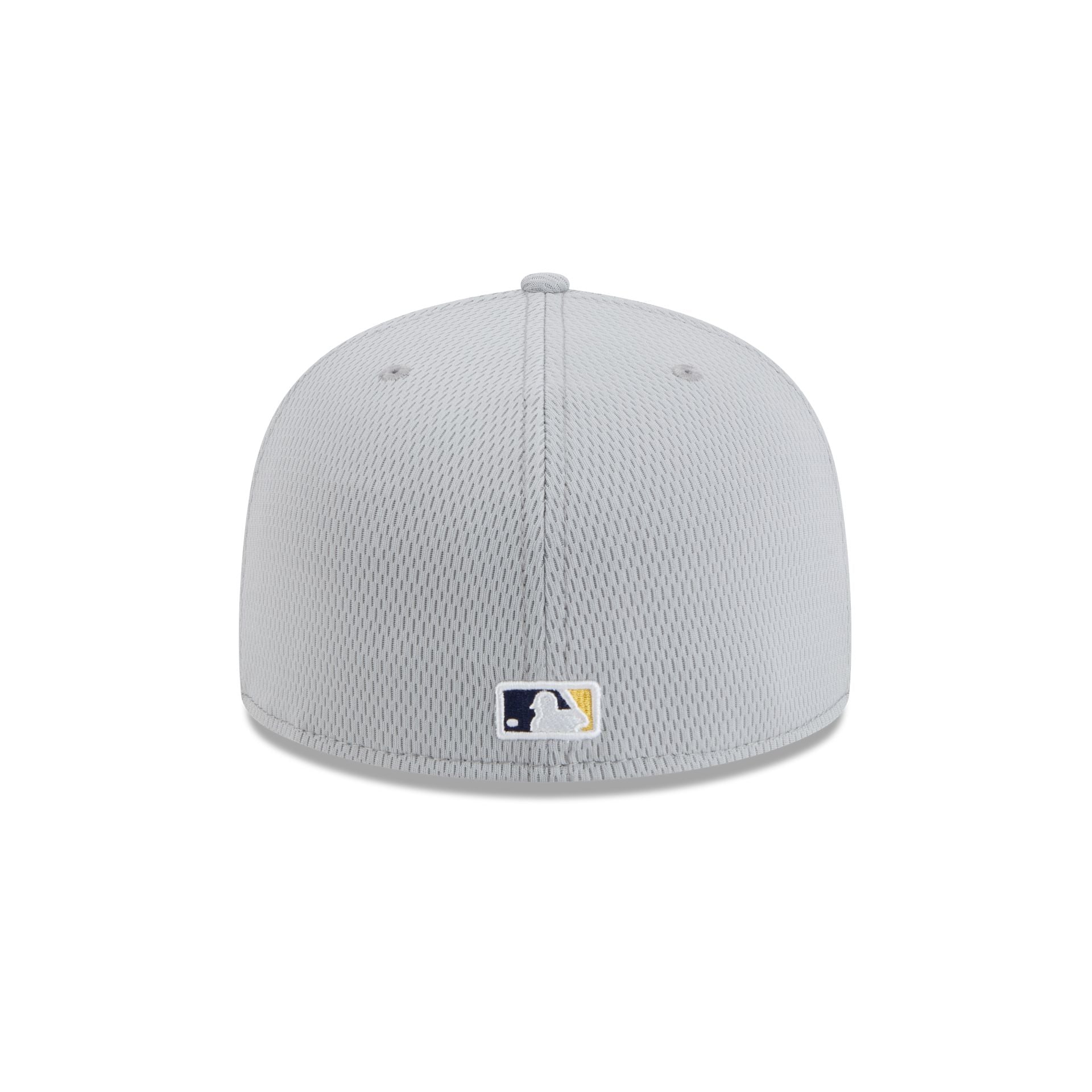 Milwaukee Brewers 2025 Clubhouse Gray 59FIFTY Fitted Hat - Image 6