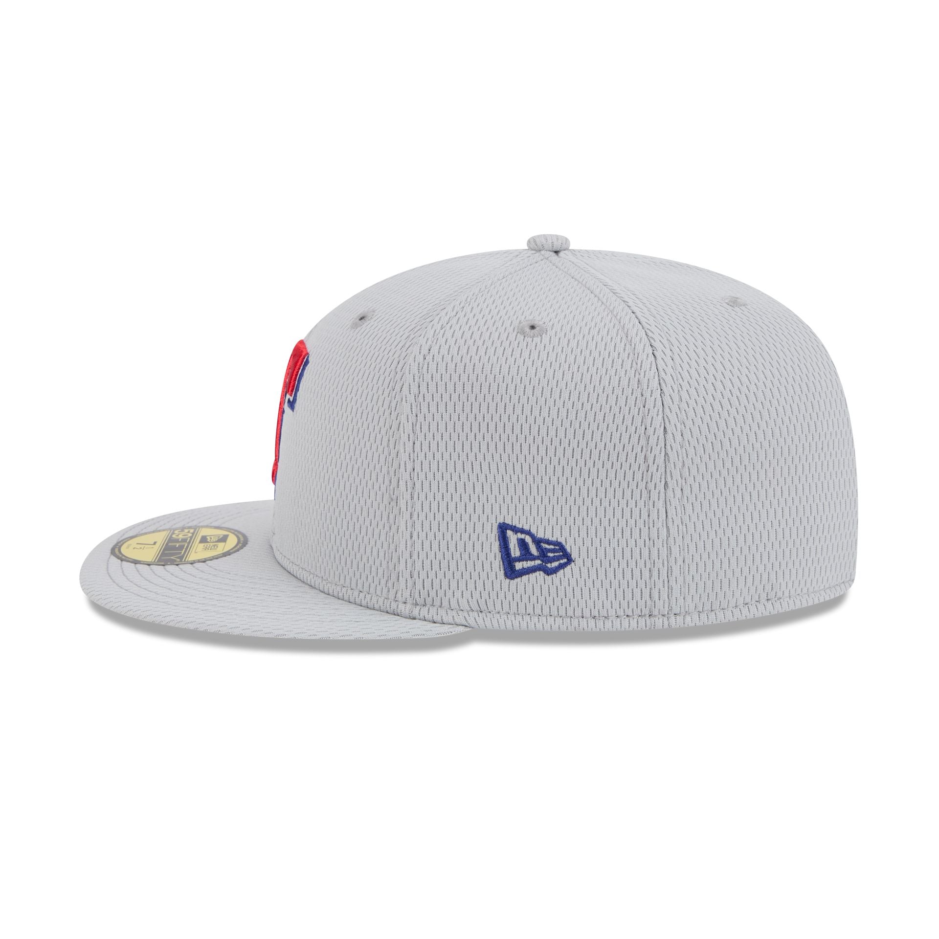 Texas Rangers 2025 Clubhouse Gray 59FIFTY Fitted Hat - Image 3