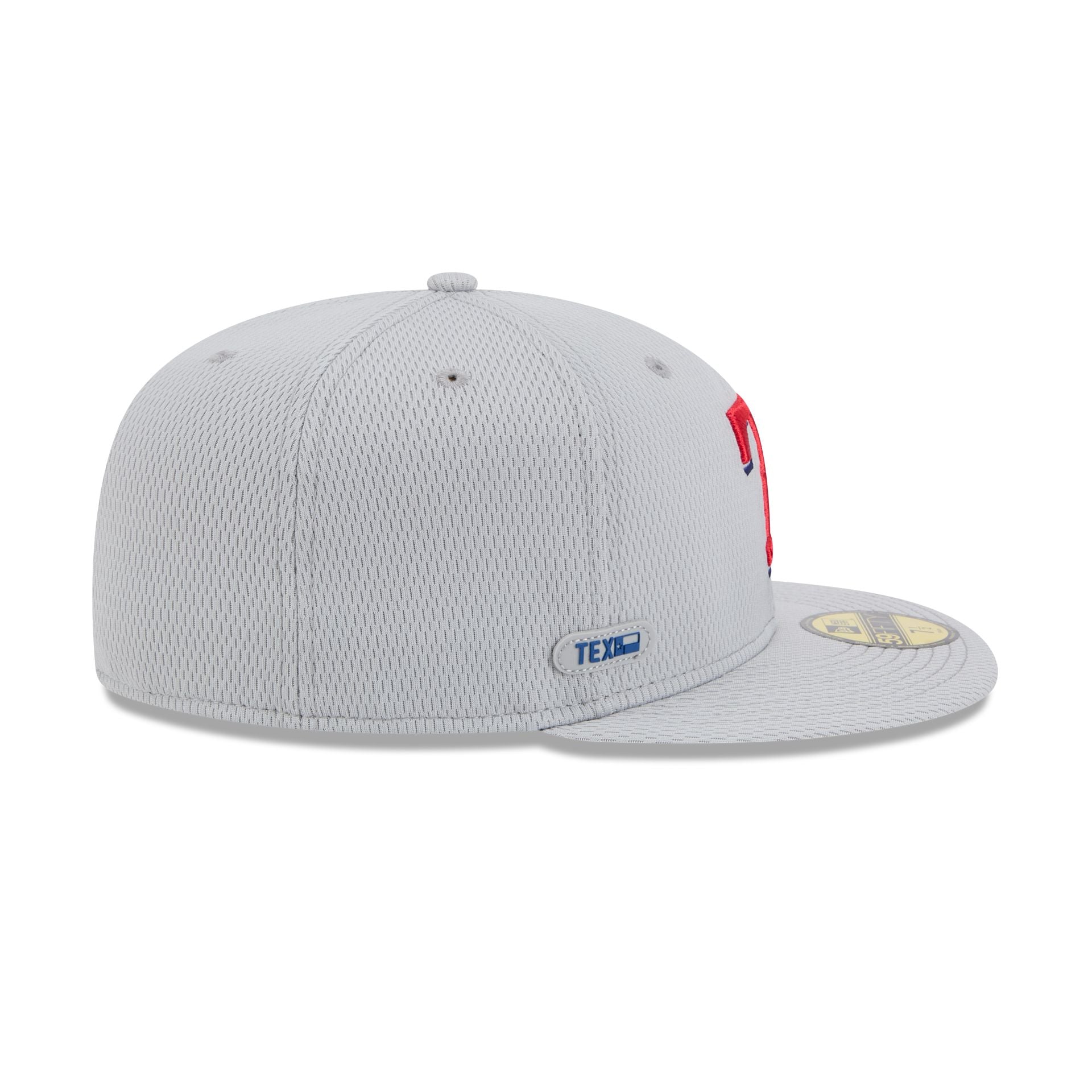 Texas Rangers 2025 Clubhouse Gray 59FIFTY Fitted Hat - Image 4