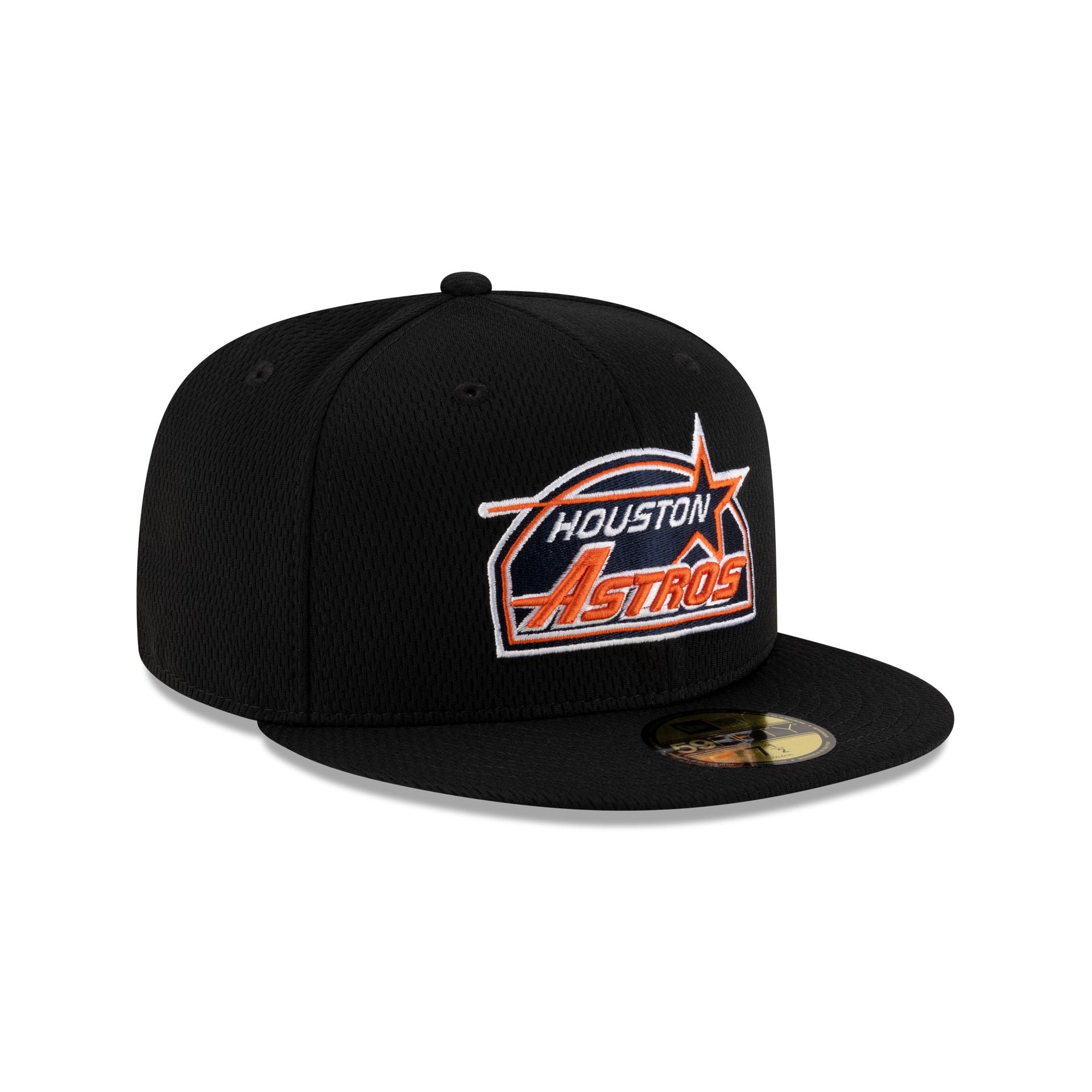 Houston Astros 2025 Clubhouse Alt Black 59FIFTY Fitted Hat - Image 3
