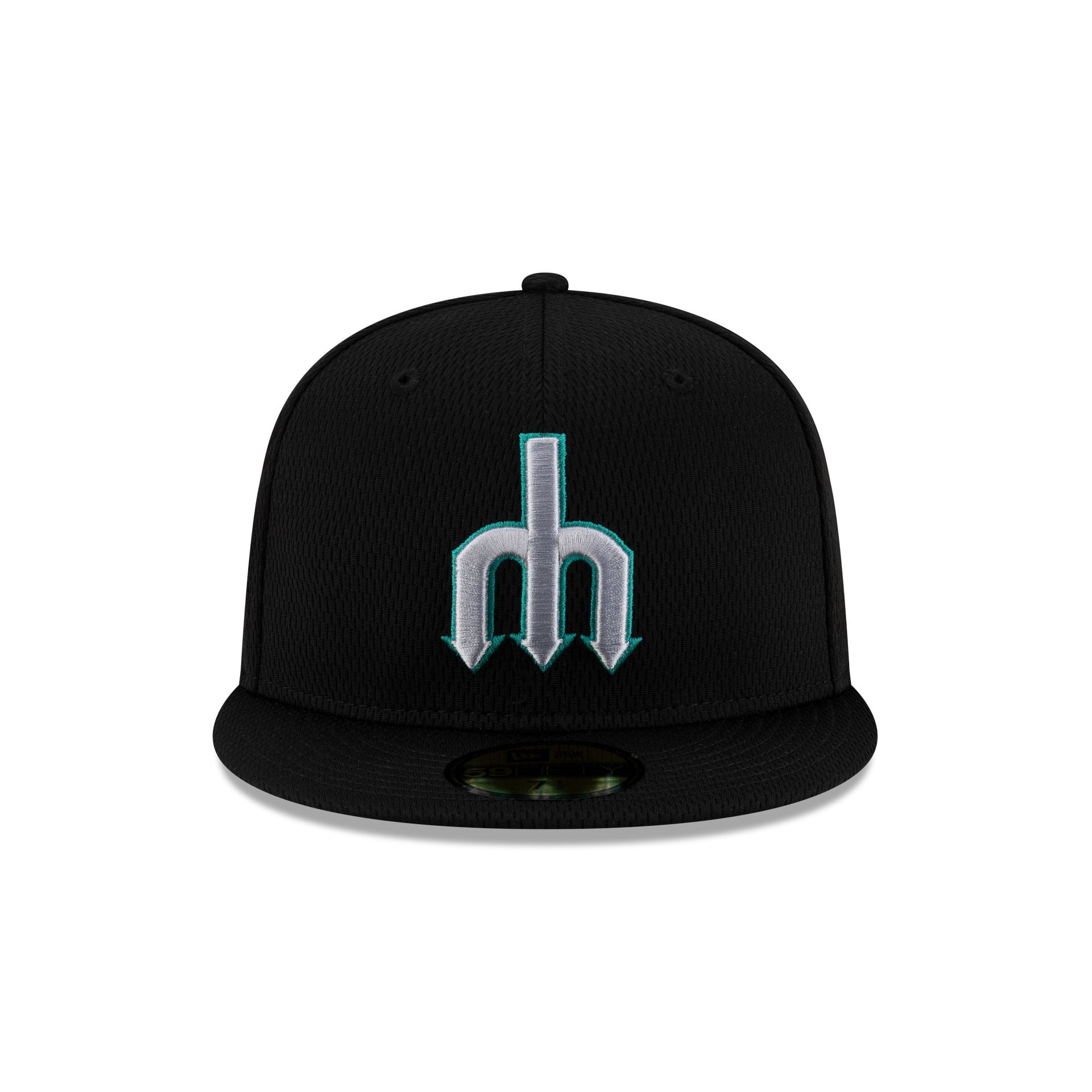 Seattle Mariners 2025 Clubhouse Alt Black 59FIFTY Fitted Hat - Image 2