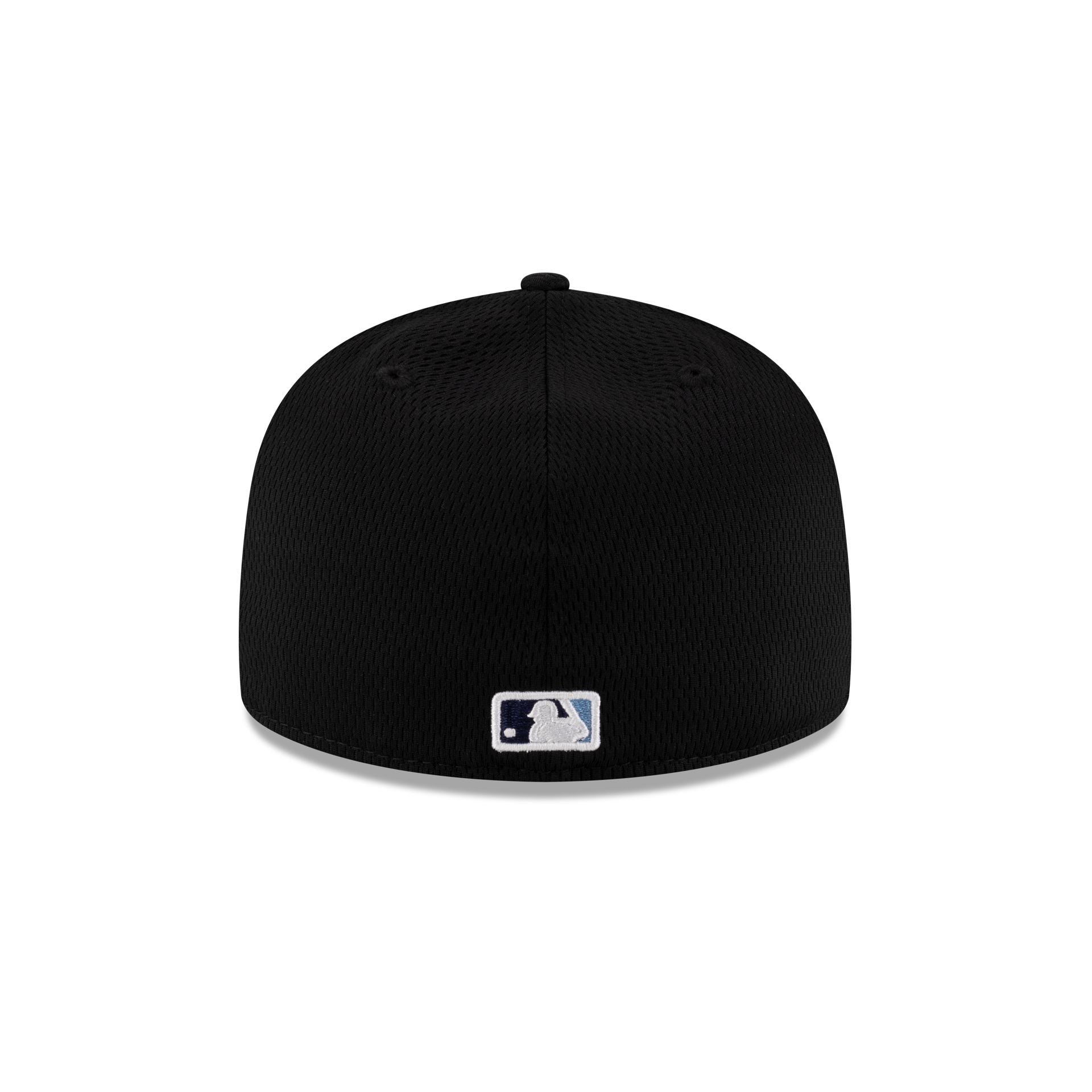 Tampa Bay Rays 2025 Clubhouse Alt Black 59FIFTY Fitted Hat - Image 6