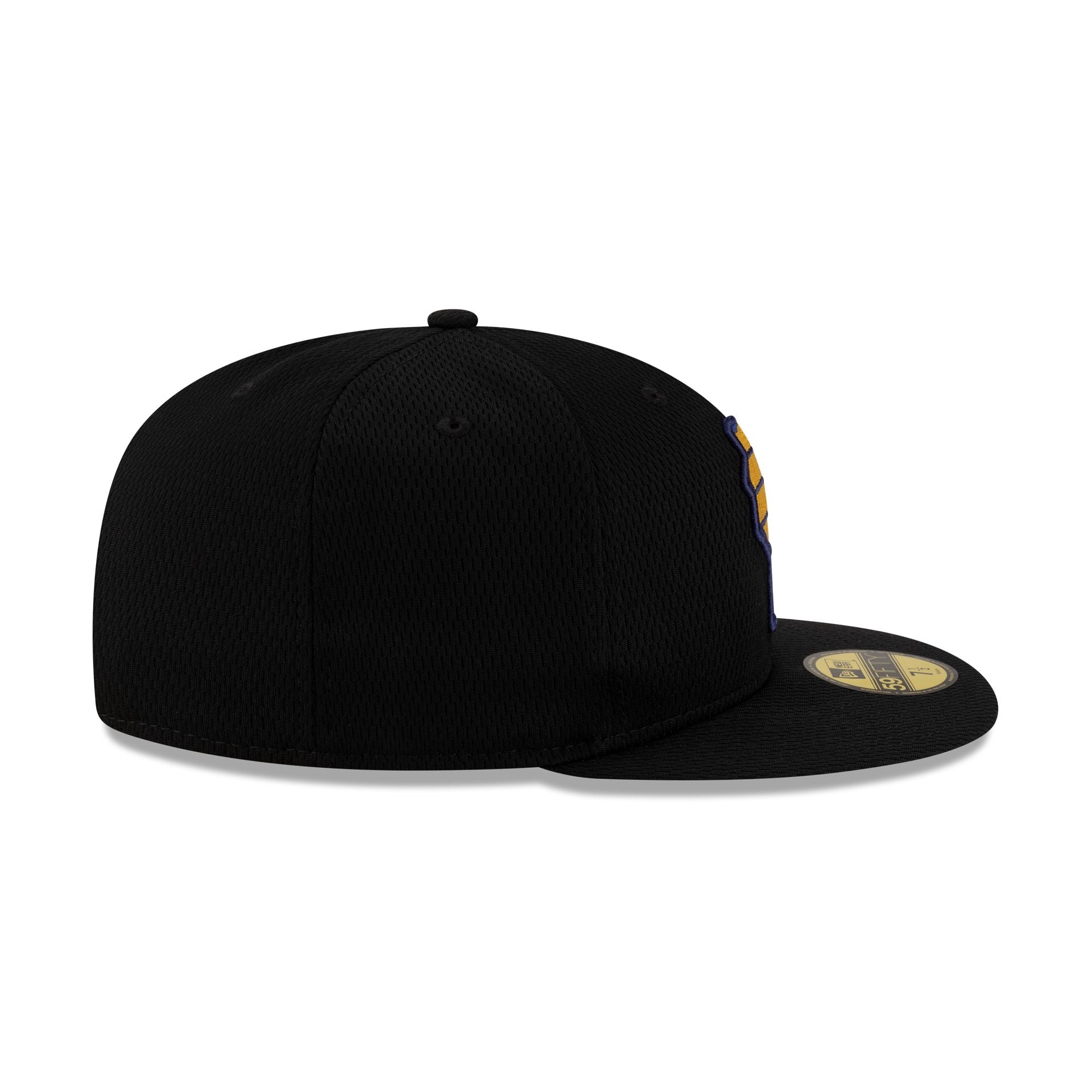 Milwaukee Brewers 2025 Clubhouse Alt Black 59FIFTY Fitted Hat - Image 5