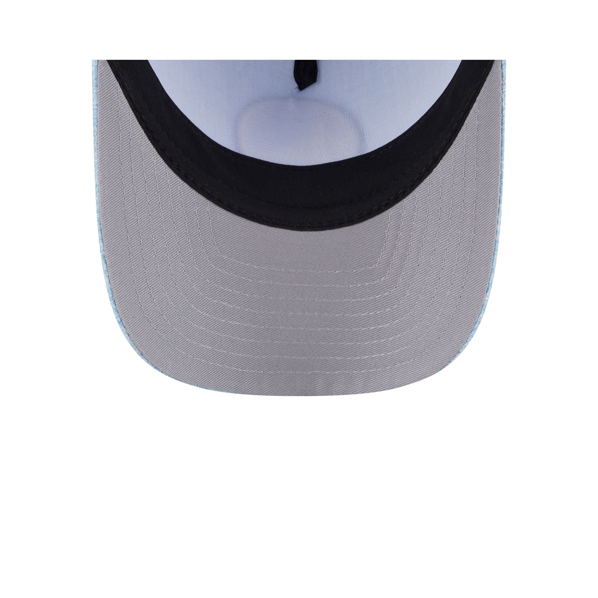 Golden State Warriors Cotton Weaver Blue 9FORTY M-Crown A-Frame Snapback Hat - Image 7