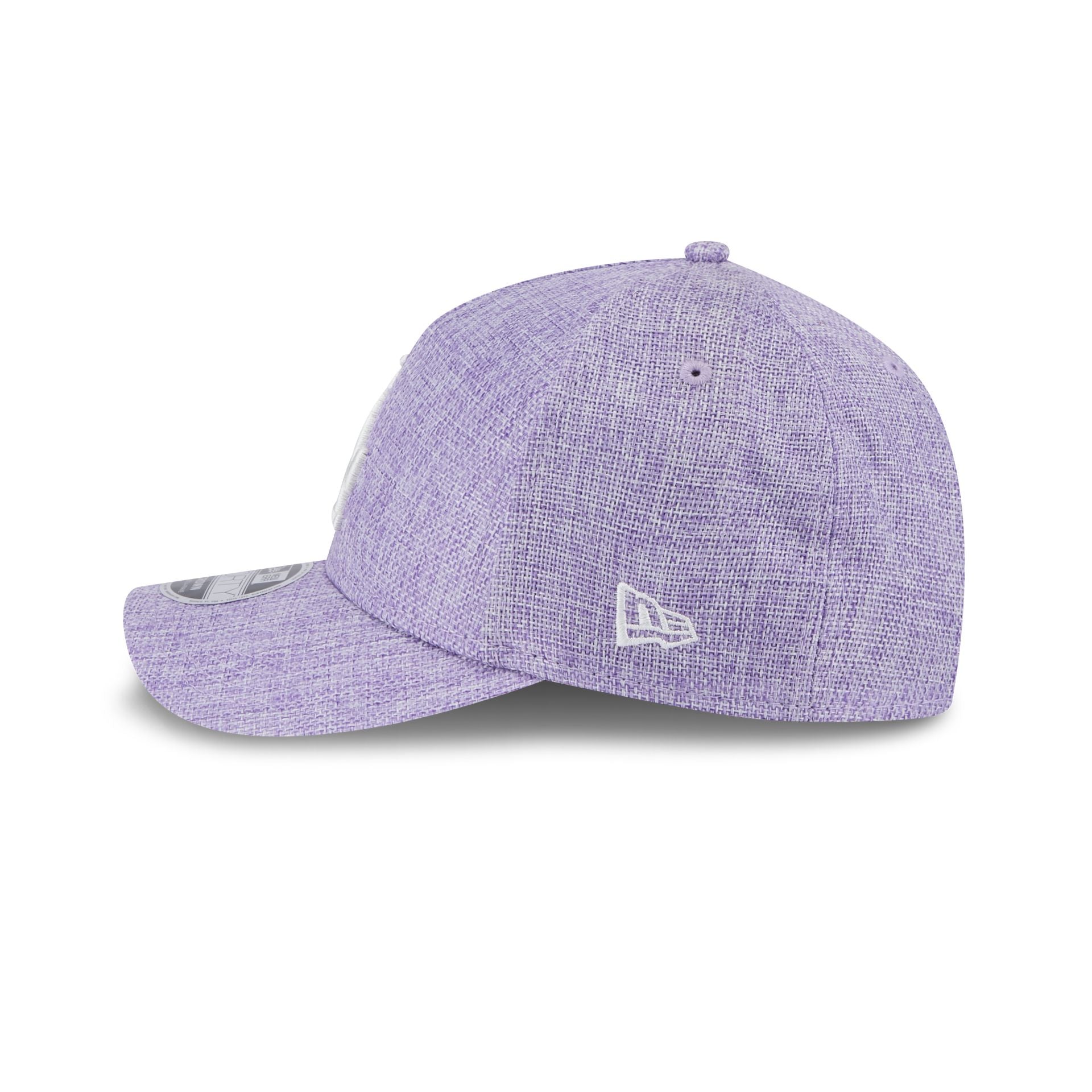Los Angeles Dodgers Cotton Weave Purple 9FORTY M-Crown A-Frame Snapback Hat - Image 4