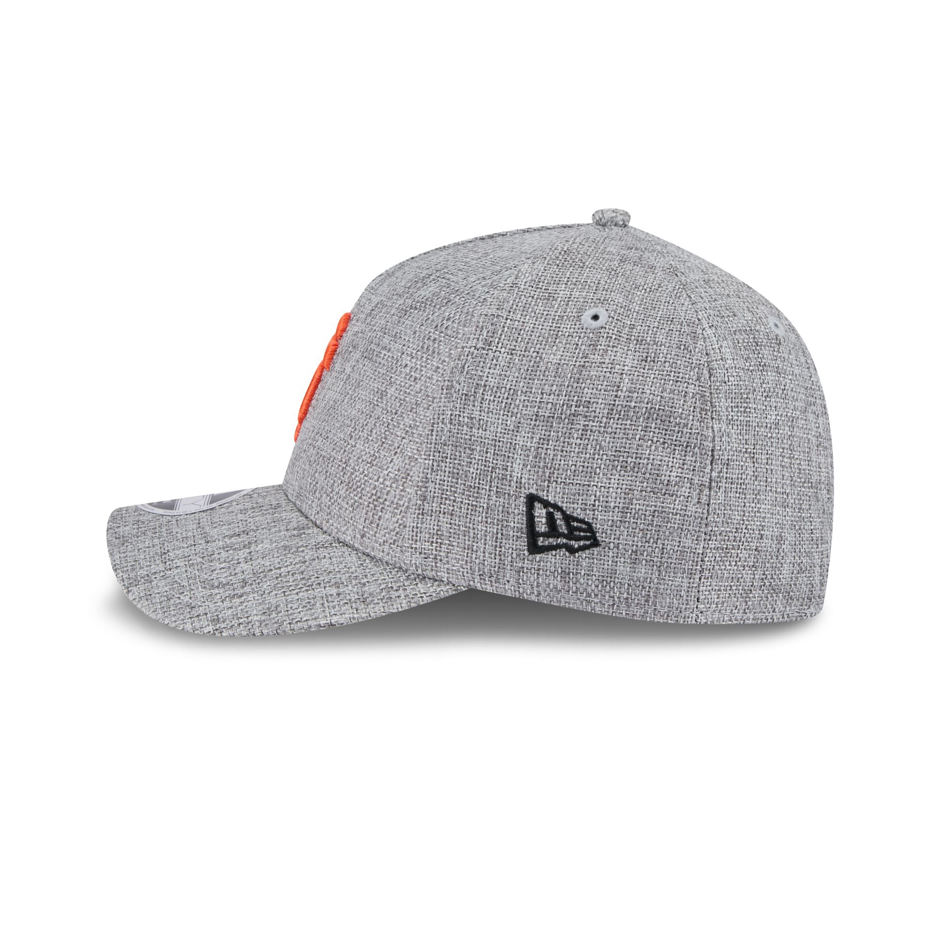 San Francisco Giants Cotton Weave Gray 9FORTY M-Crown A-Frame Snapback Hat - Image 4